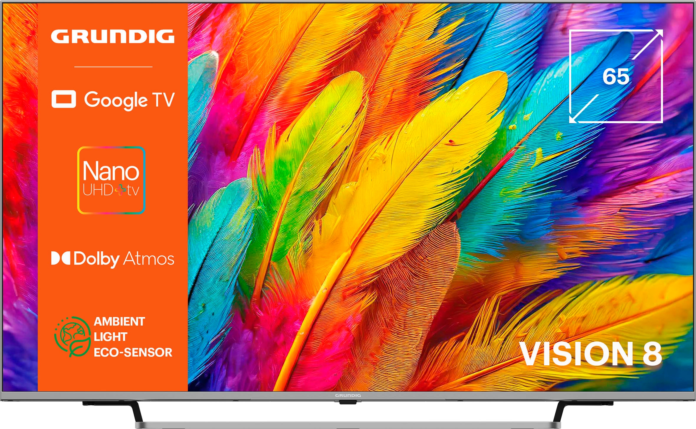 Grundig LED-Fernseher »65 VOE 83 CV3T00«, 164 cm/65 Zoll, 4K Ultra HD,  Google TV-Smart-TV jetzt bestellen bei OTTO