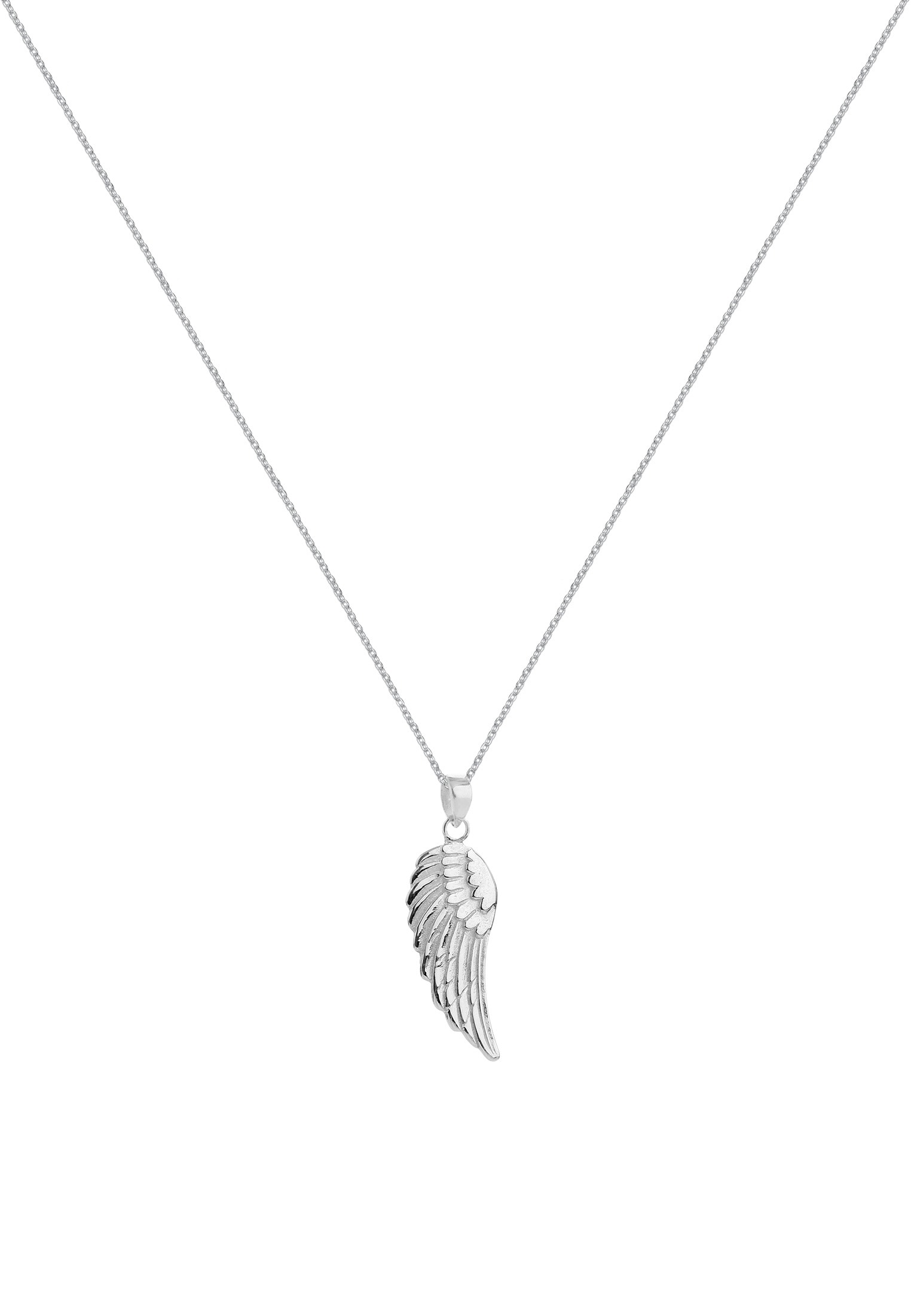 Nenalina Kette mit Anhänger »Halskette Engels-Flügel Anhänger Symbol Glück 925 Silber«