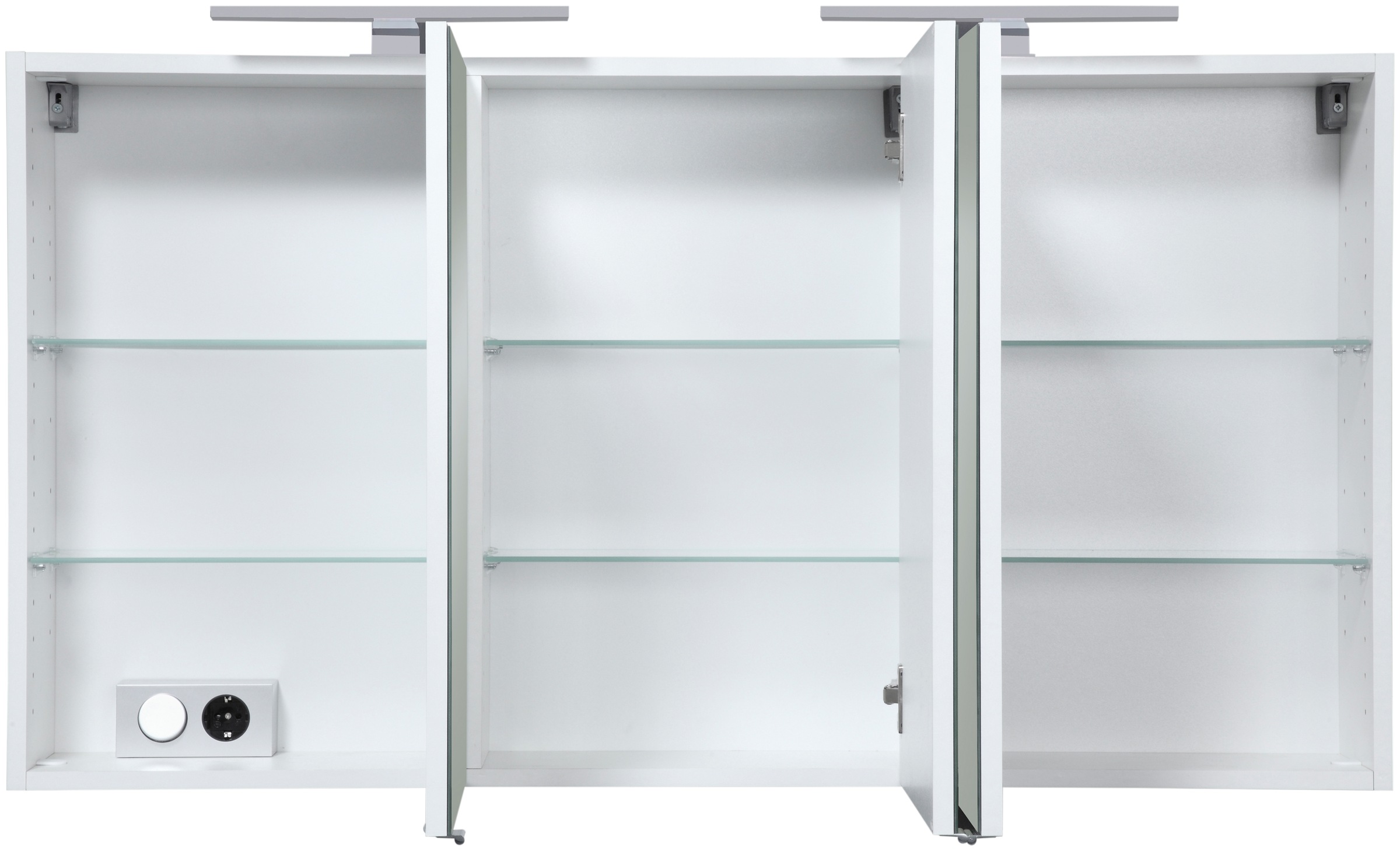 welltime Badmöbel-Set »Malibu«, (Set, 2 St.), Breite 120 cm, mit Soft-Close
