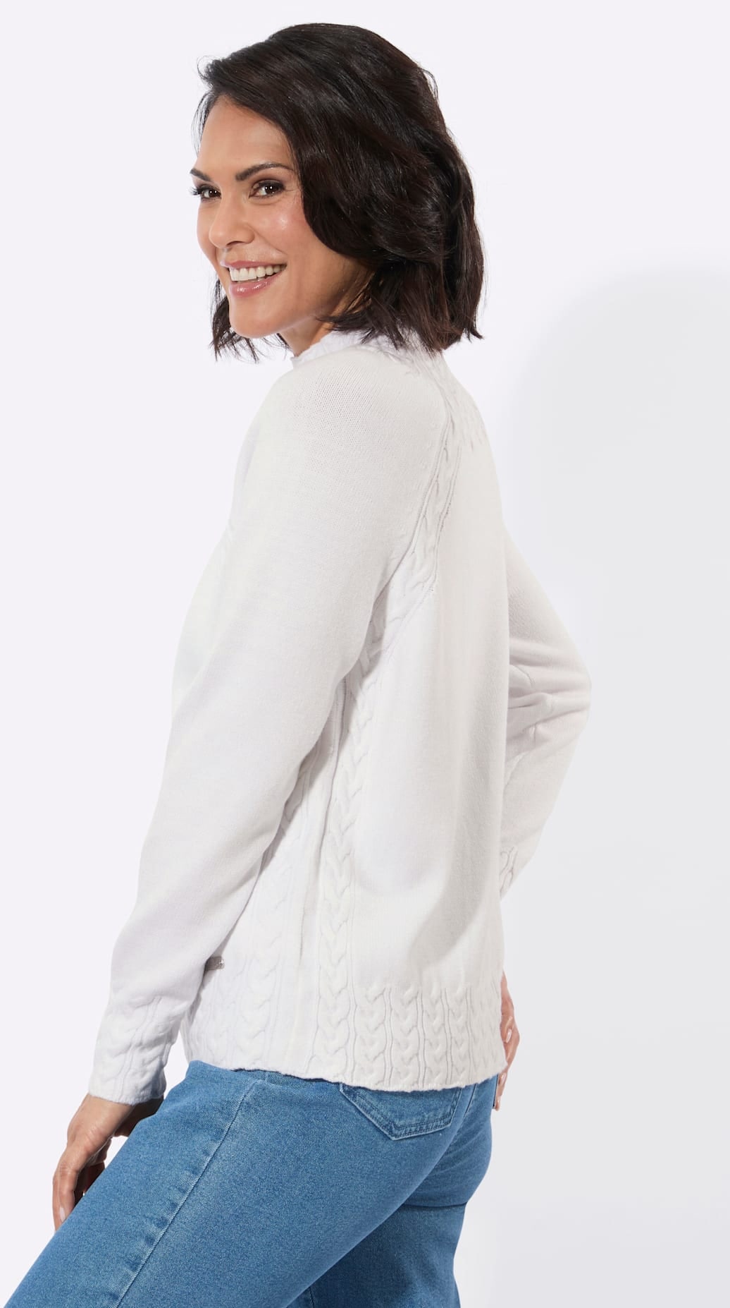Casual Looks Stehkragenpullover »Stehkragen-Pullover«
