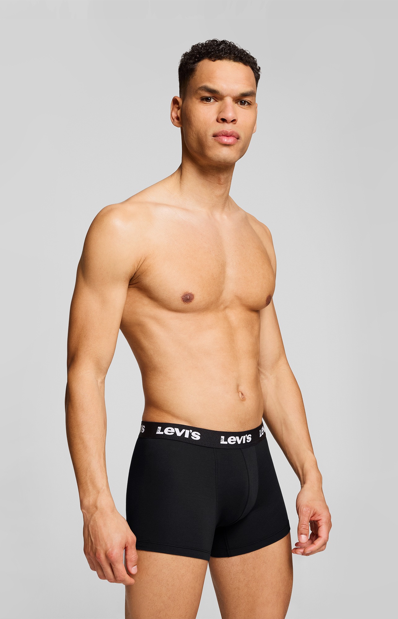 Levi's® Boxershorts »LEVIS MEN REPEAT LOGO BOXER BRIEF« 2er Pack,  ohne Eingriff, Logobund, elastisch