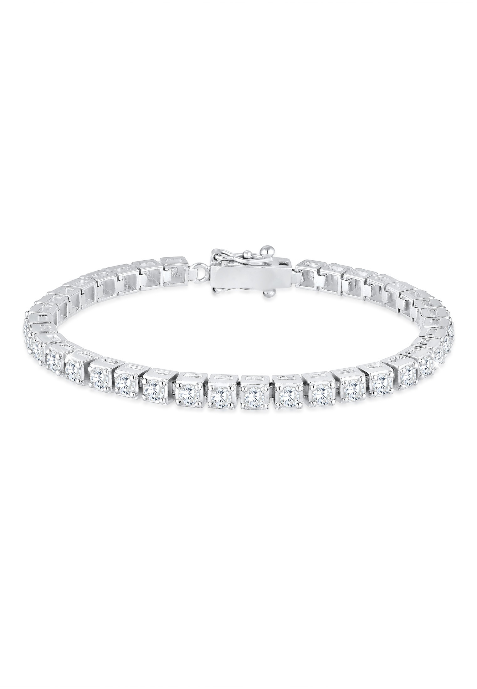 Elli Premium Armband »Tennisarmband mit Zirkonia Kristalle 925 Silber«