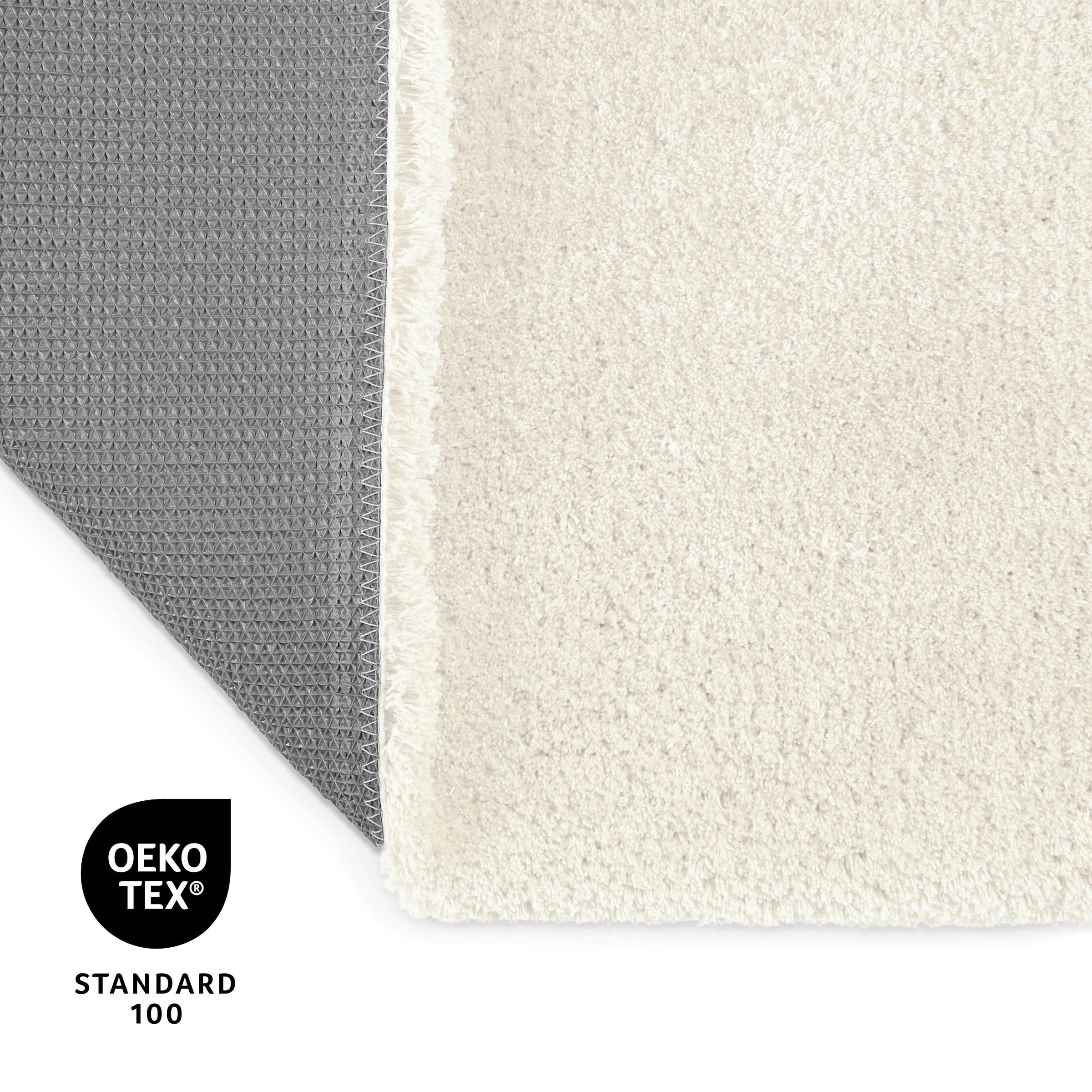 OTTO home Badematte »Kaarin«, rutschhemmend beschichtet, schnell trocknend, Badteppich, getuftet, flauschig, hochflor, große Farbauswahl