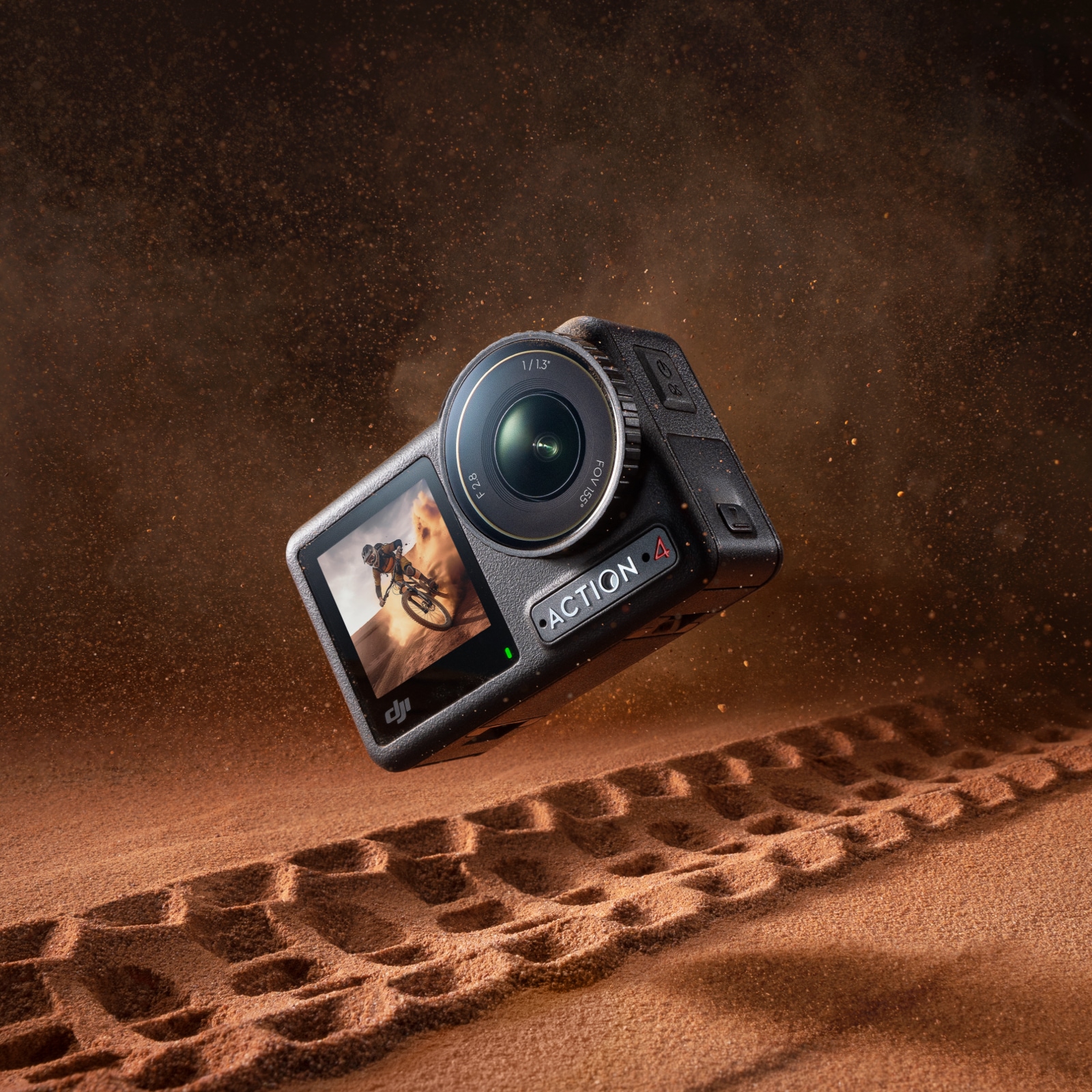 DJI Camcorder »Osmo Action 4 Standard Combo« 4K Ultra HD Bluetooth