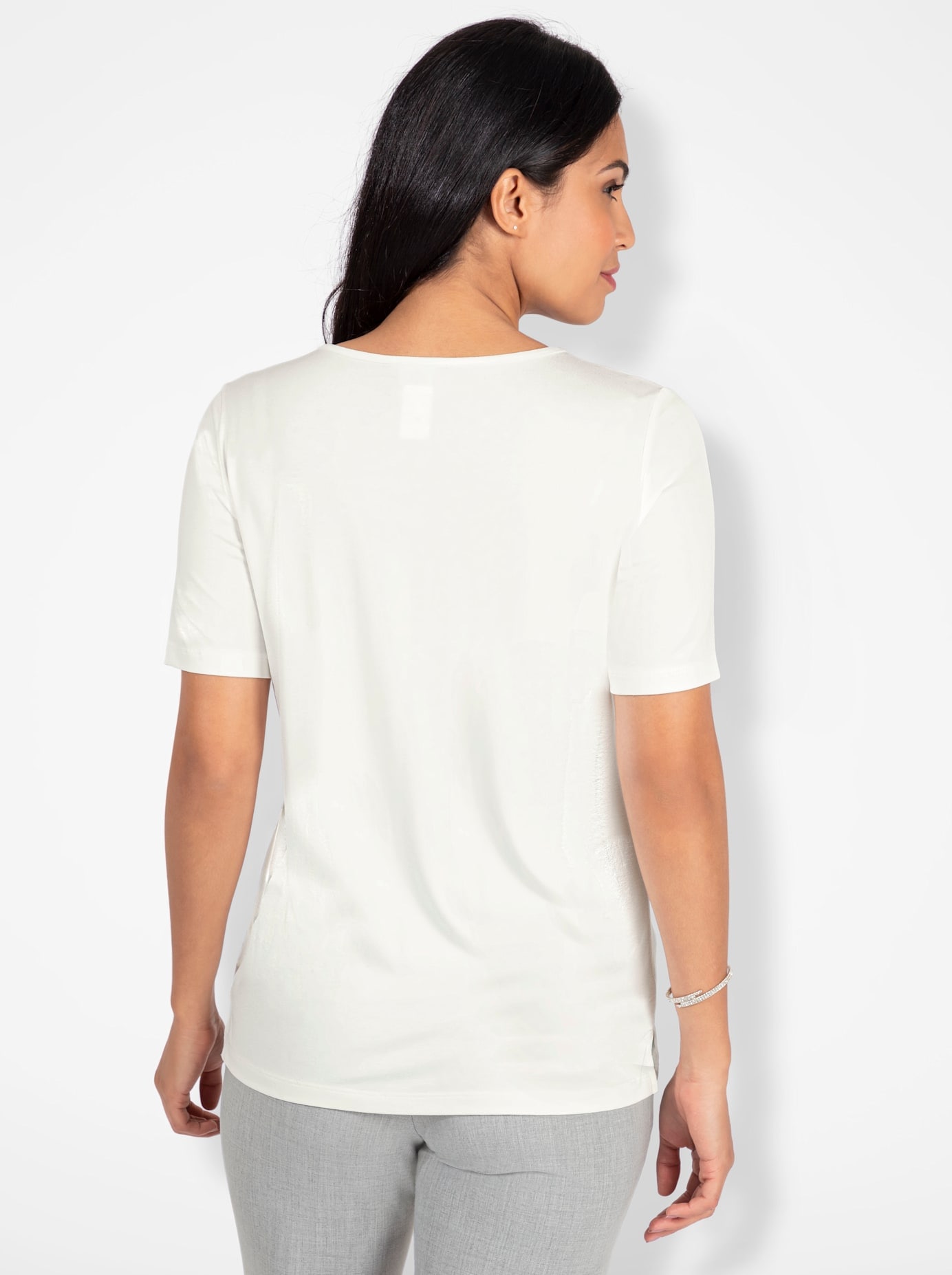 Lady Rundhalsshirt »Shirt«, (1 tlg.)