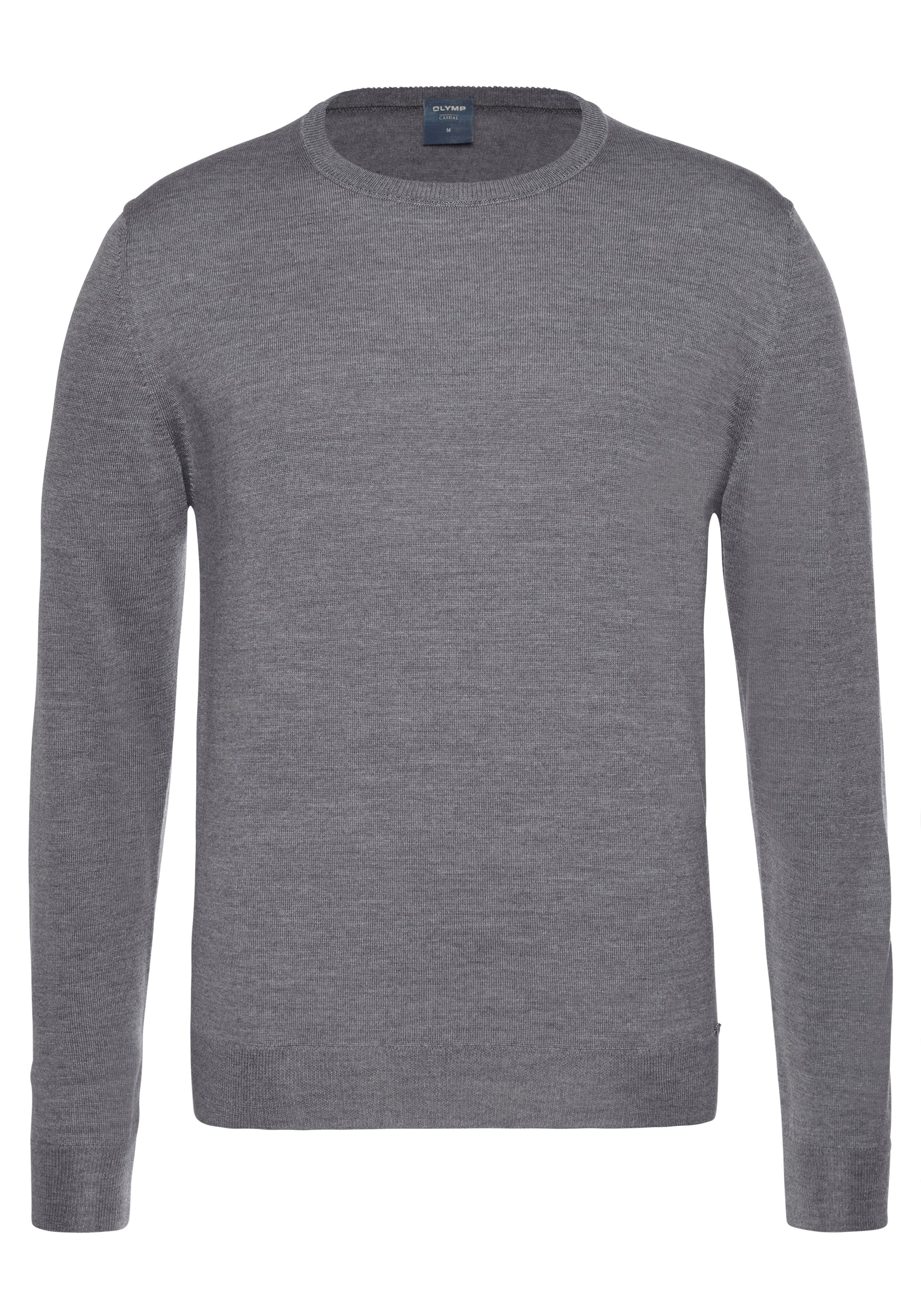 OLYMP Rundhalspullover »OLYMP Strick Casual«, moderner Strickpullover