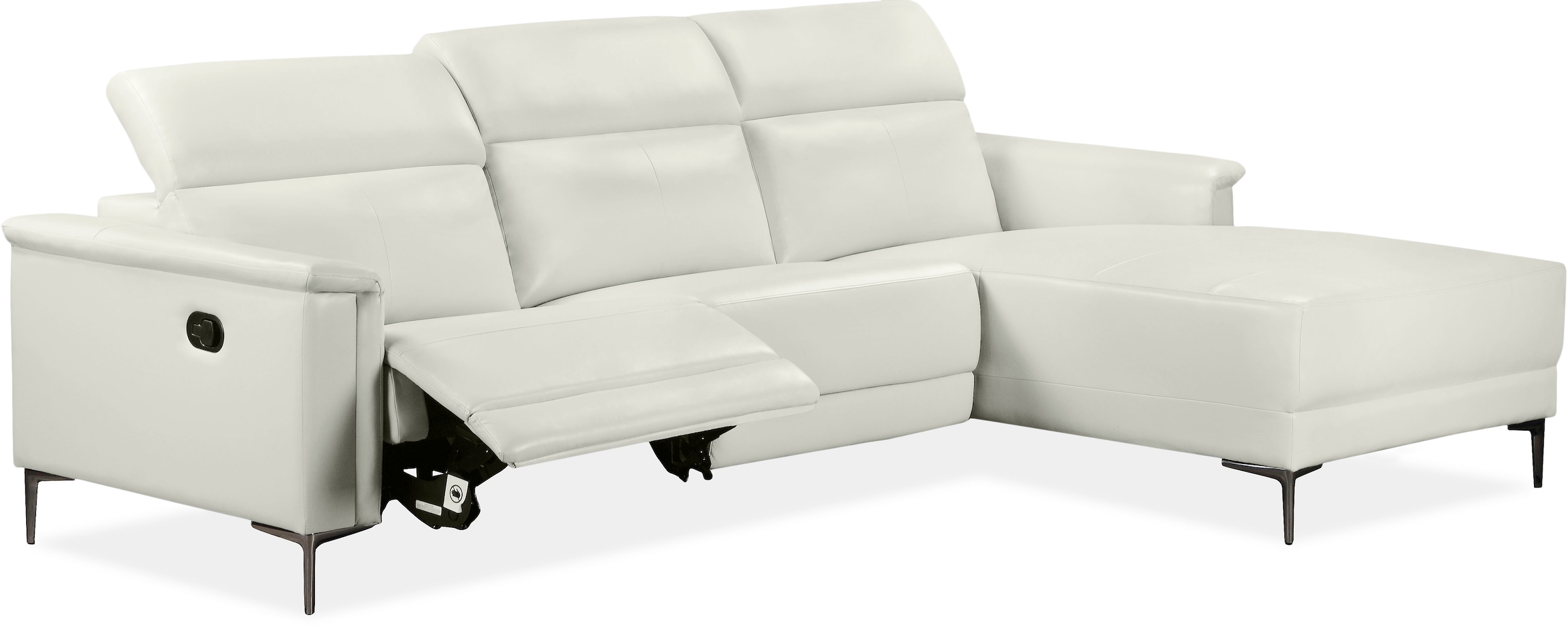 Places of Style Ecksofa Lund, mit man. o. elektr. Relaxfunktion und USB/ Kopfteilverstellung