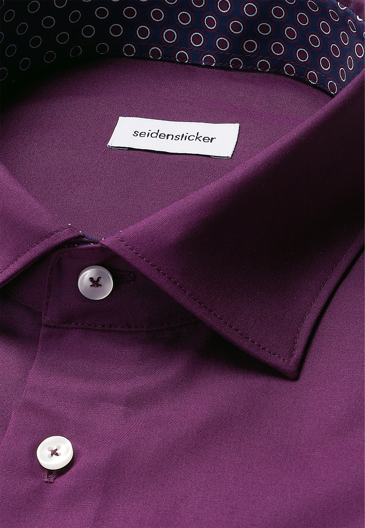 seidensticker Businesshemd »Schwarze Rose«, Regular 1/1 Kentkragen Uni