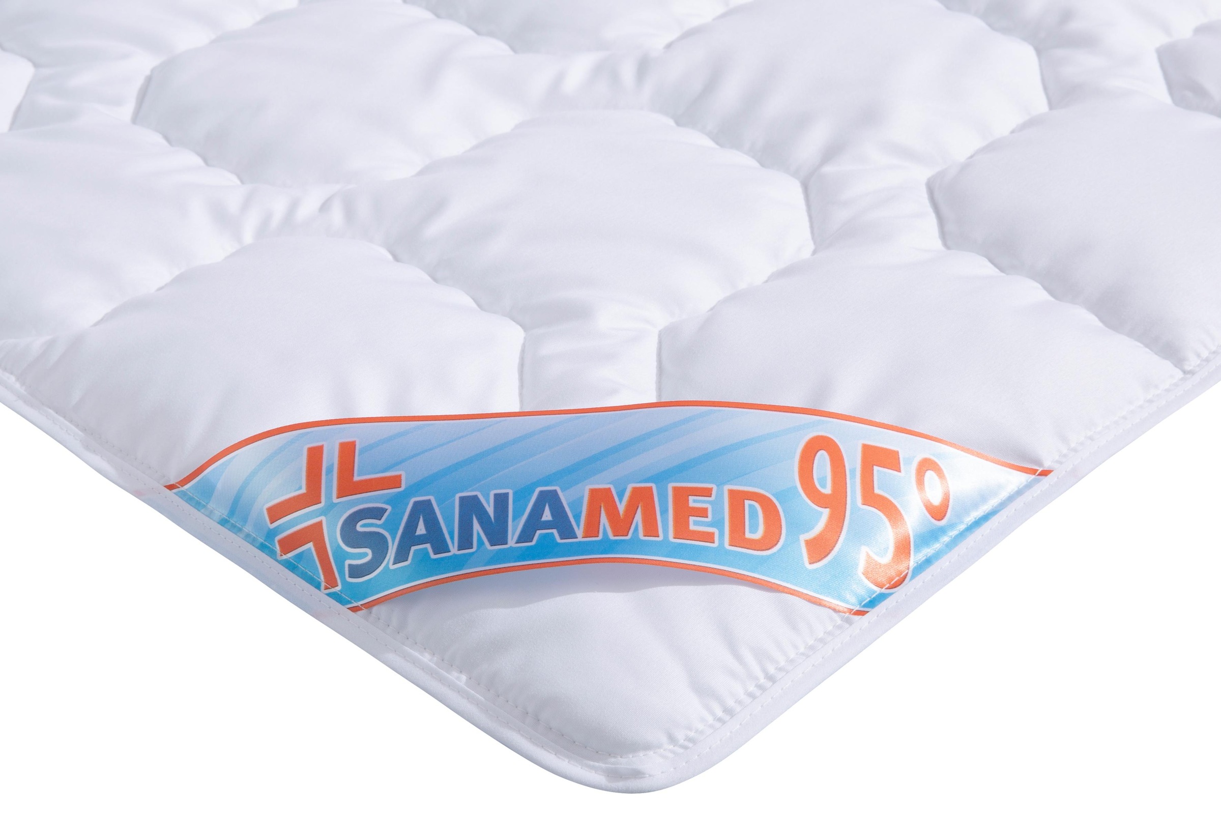fan Kunstfaserbettdecke »Sanamed 95« leicht 1 Stk. tlg. kochfest und langlebig