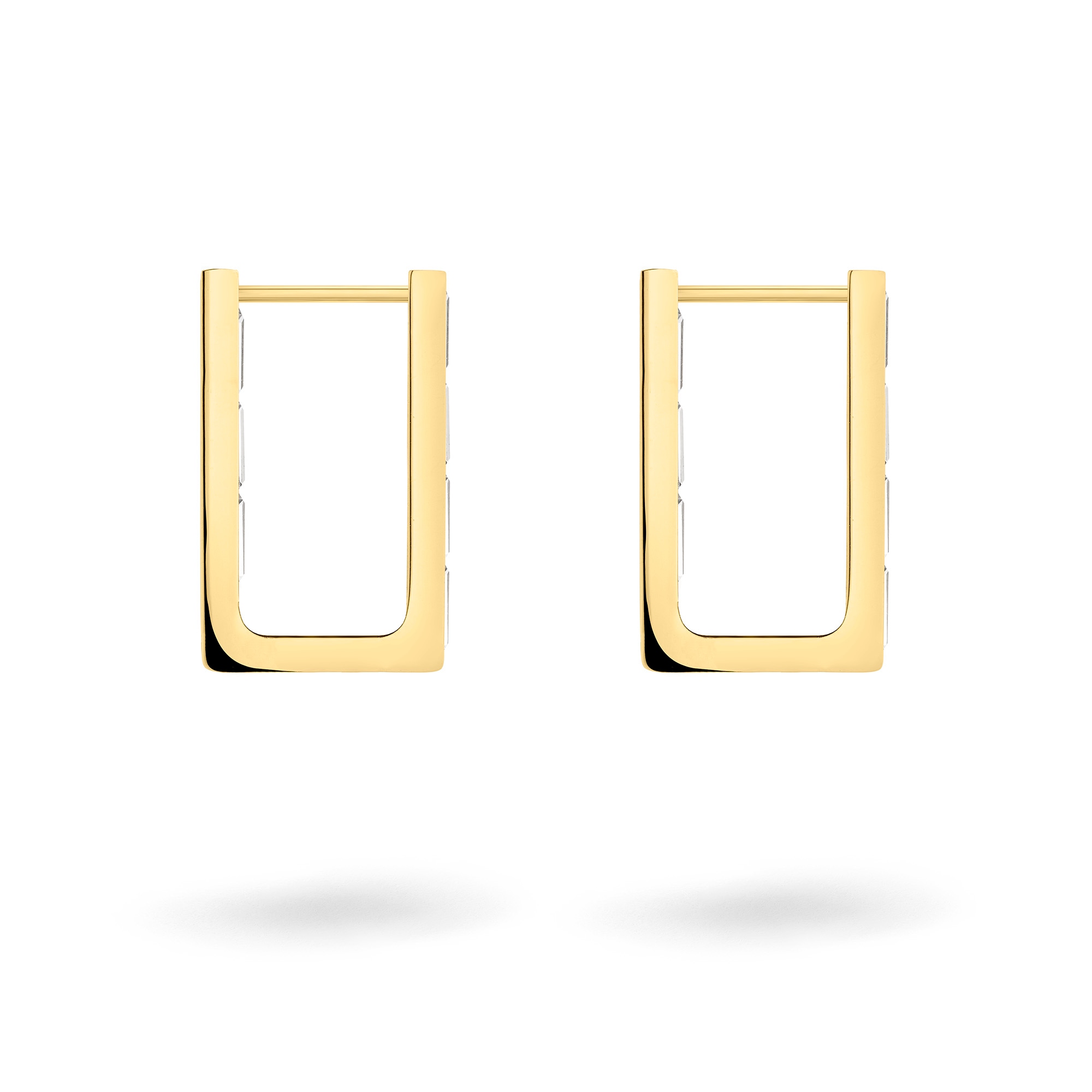 Liebeskind Berlin Paar Creolen »Schmuck Geschenk Edelstahl Ohrringe Sparkling Link, LJ-1464, LJ-1465«, mit Zirkonia (synth.)