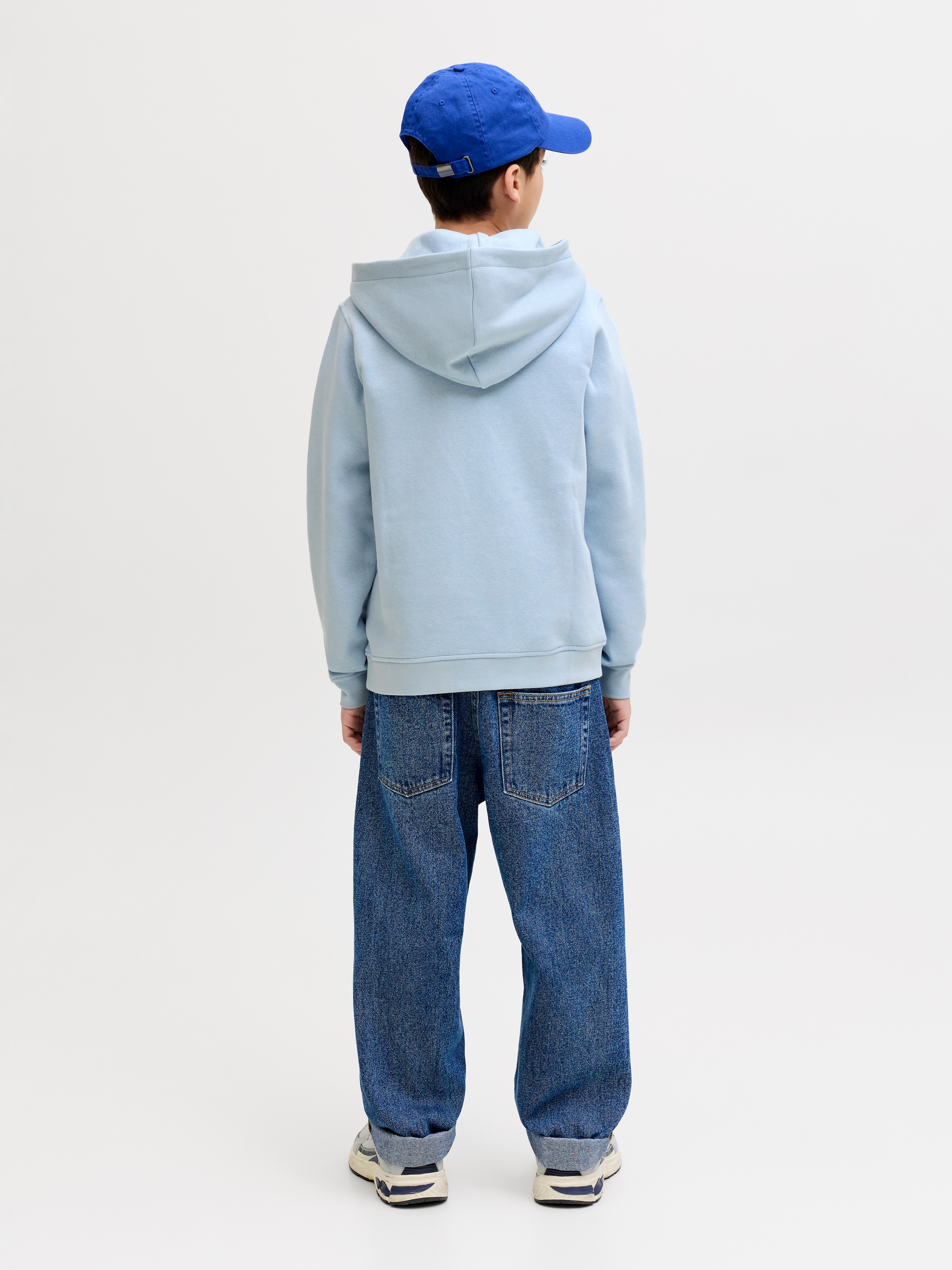 Jack & Jones Junior Kapuzensweatshirt »JJESOHO SWEAT HOOD NOOS JNR«, Baumwollmischung, relaxed fit
