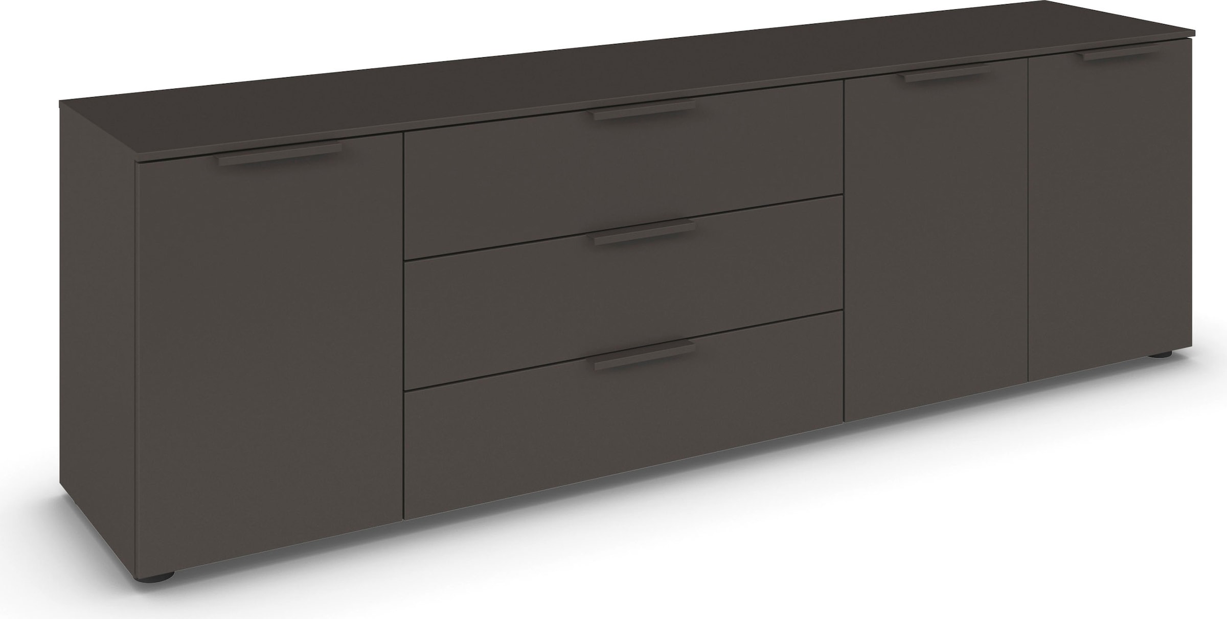rauch Schubkastenkommode »Kommode Türkommode Sideboard Kombikommode FLIPP« Breite 200 cm mit 2 Einlegeböden,  3-türig mit  3 Schubladen und Soft-Close-Funktion