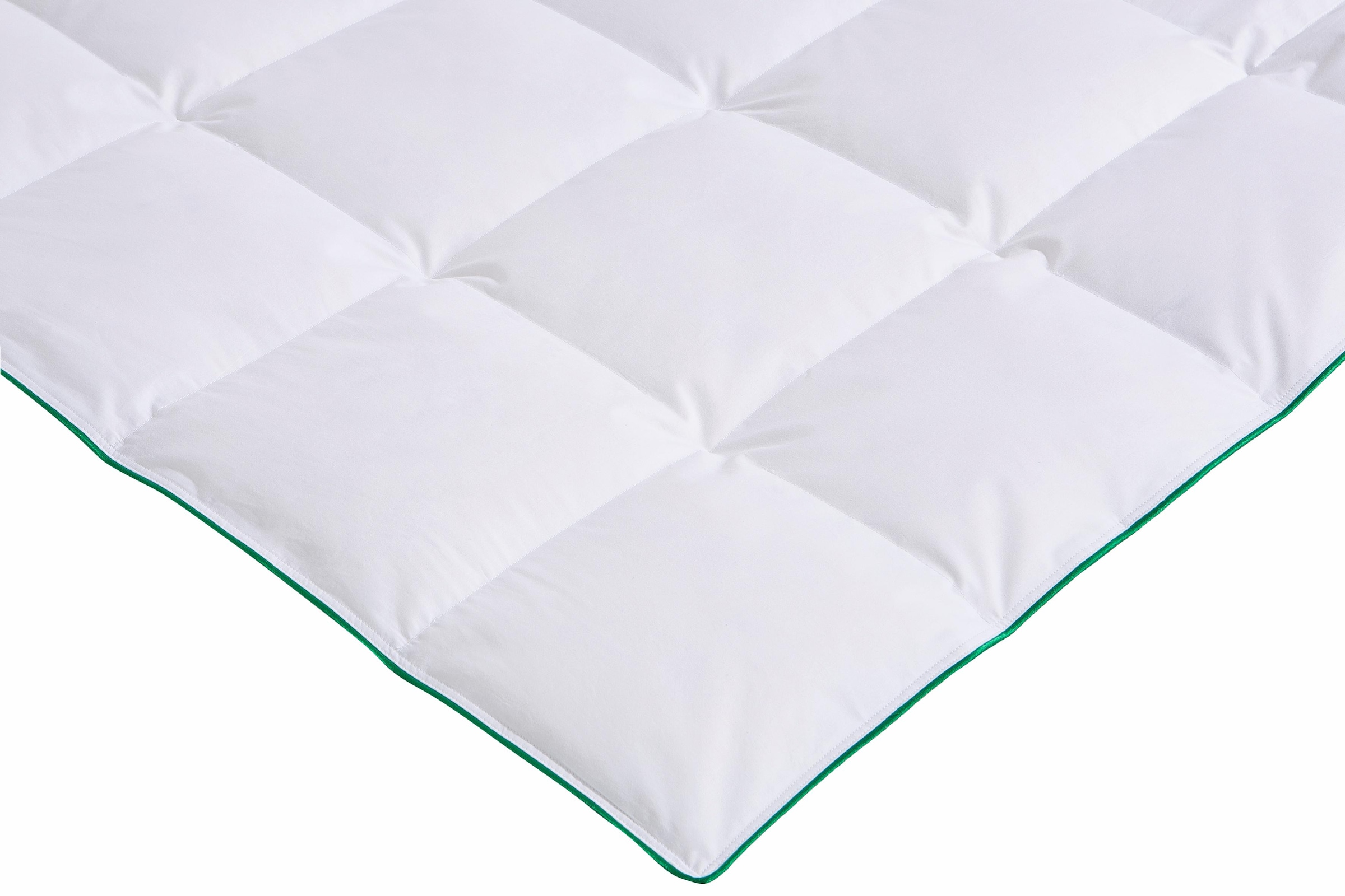 fjödur Daunenbettdecke »Fee, Bettdecke 135x200, 155x220 cm und weitere Größen« leicht Füllung 80Daunen20Federn 1 Stk. tlg. Hergestellt in Deutschland