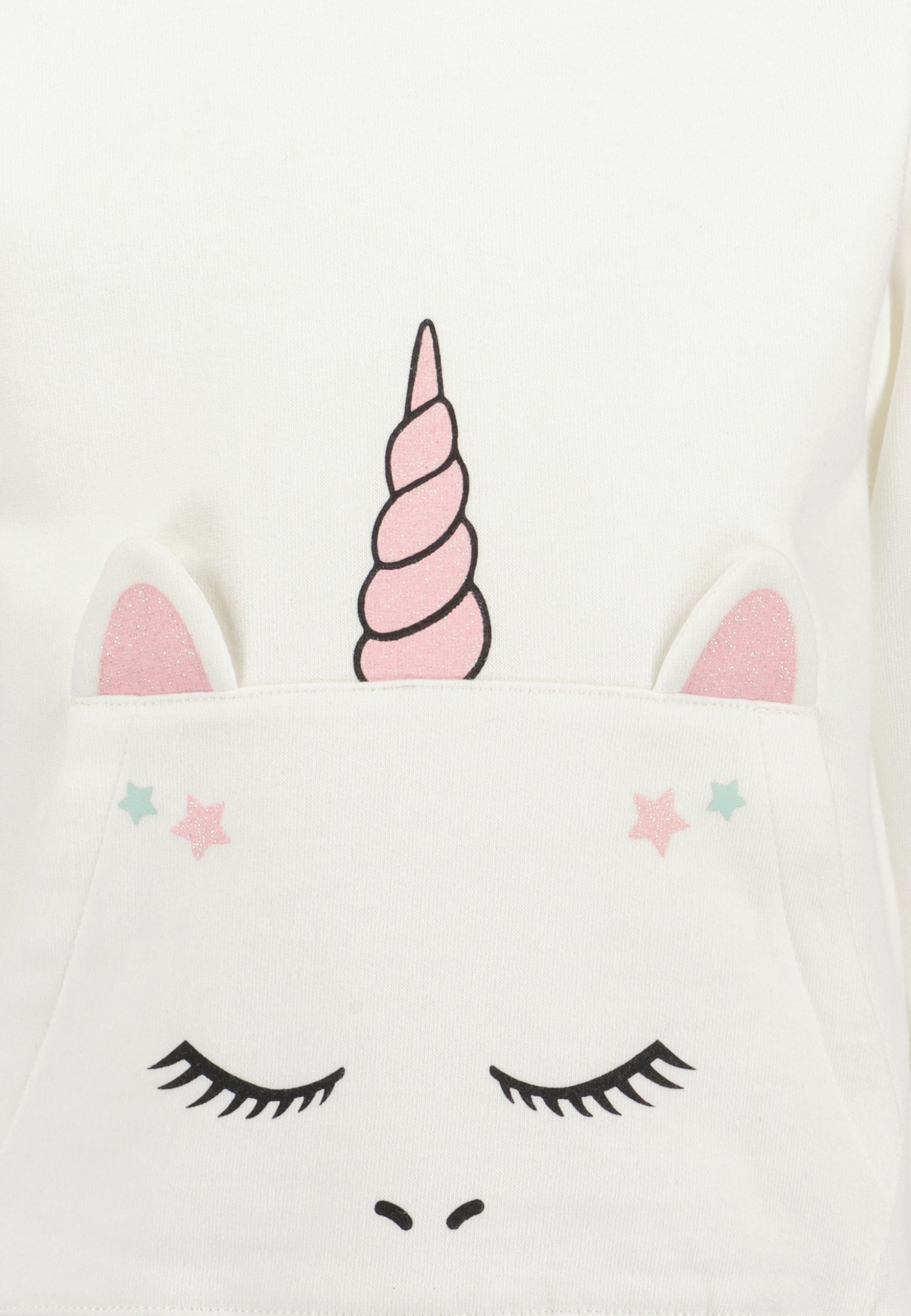 Blue Seven Kapuzensweatshirt, mit tollem Einhorn-Motiv