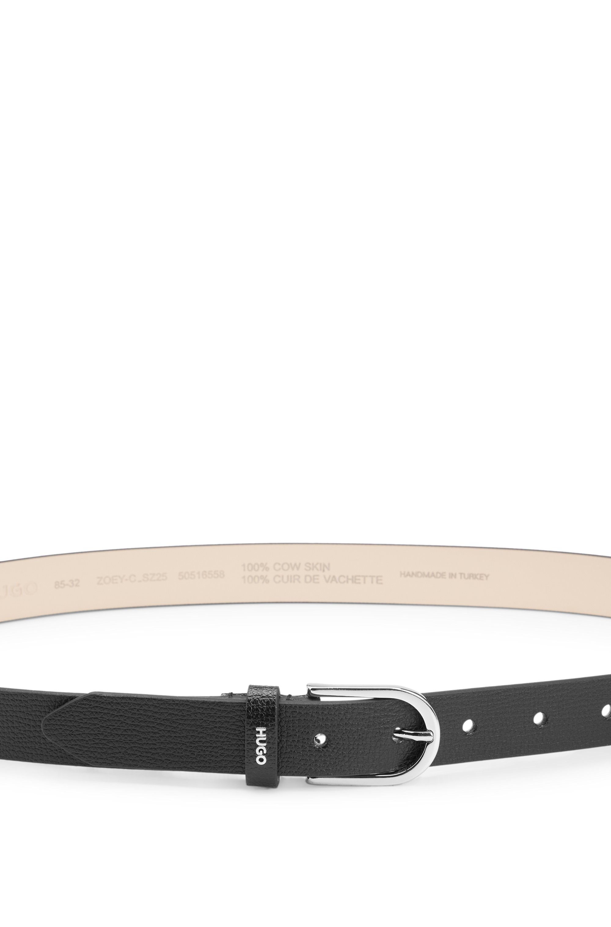 HUGO Ledergürtel »Zoey-C Sz25« mit HUGO Metalllogo