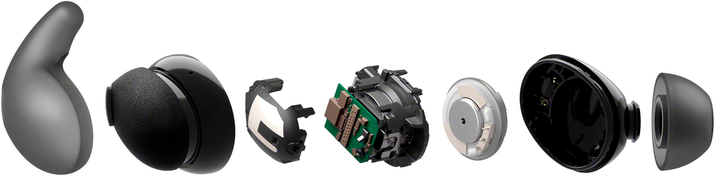 Sony wireless In-Ear-Kopfhörer »LinkBuds Fit«, Bluetooth, Active Noise Cancelling (ANC)