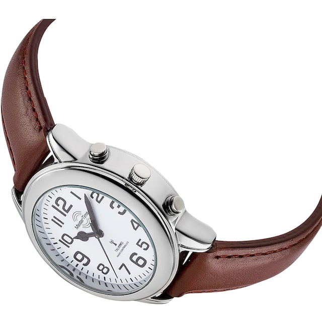 MASTER TIME Funkuhr »Sprechende Uhr, MTGA-10806-12L« online kaufen bei OTTO