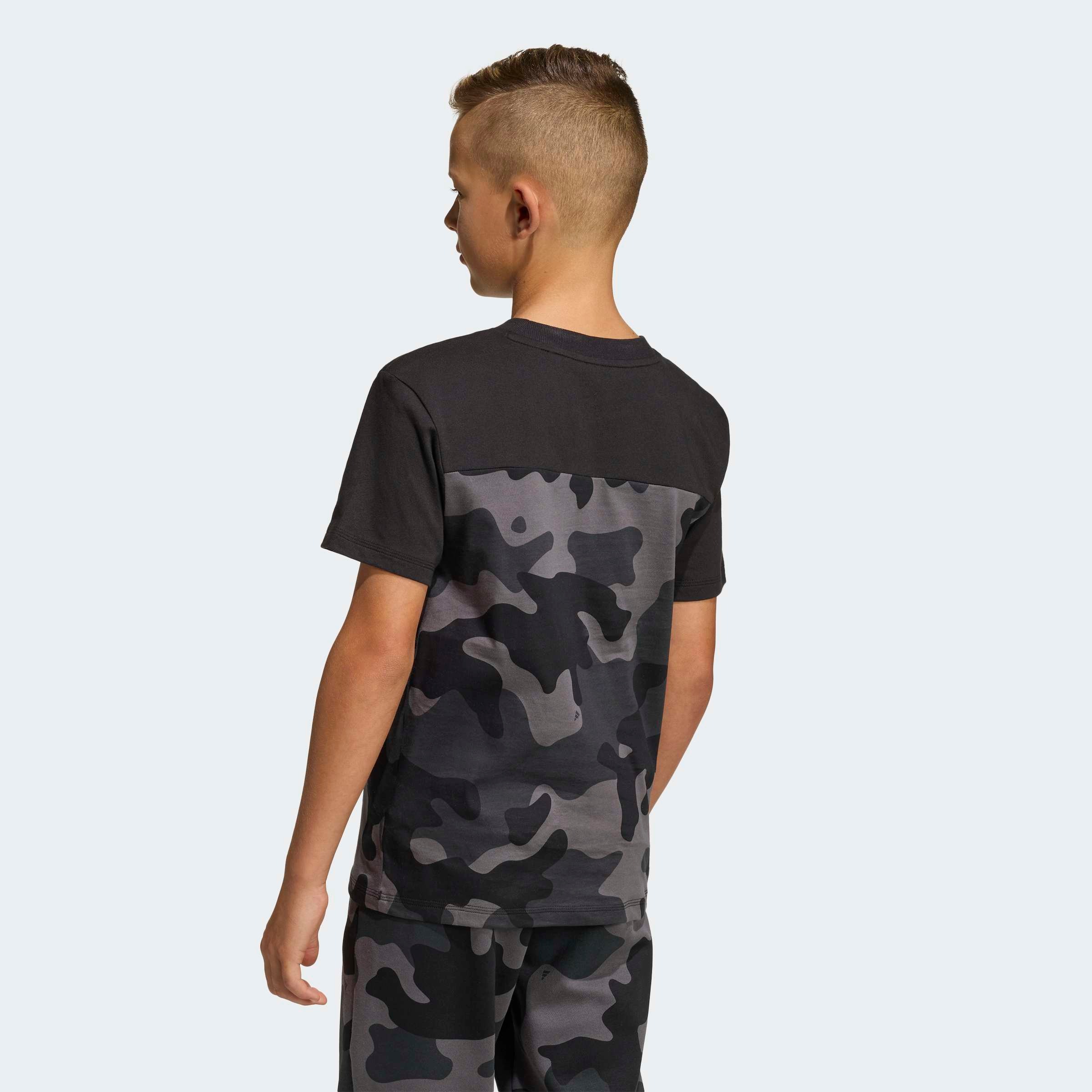 adidas Sportswear T-Shirt »SEASONAL ESSENTIALS CAMO BAUMWOLL- KIDS«
