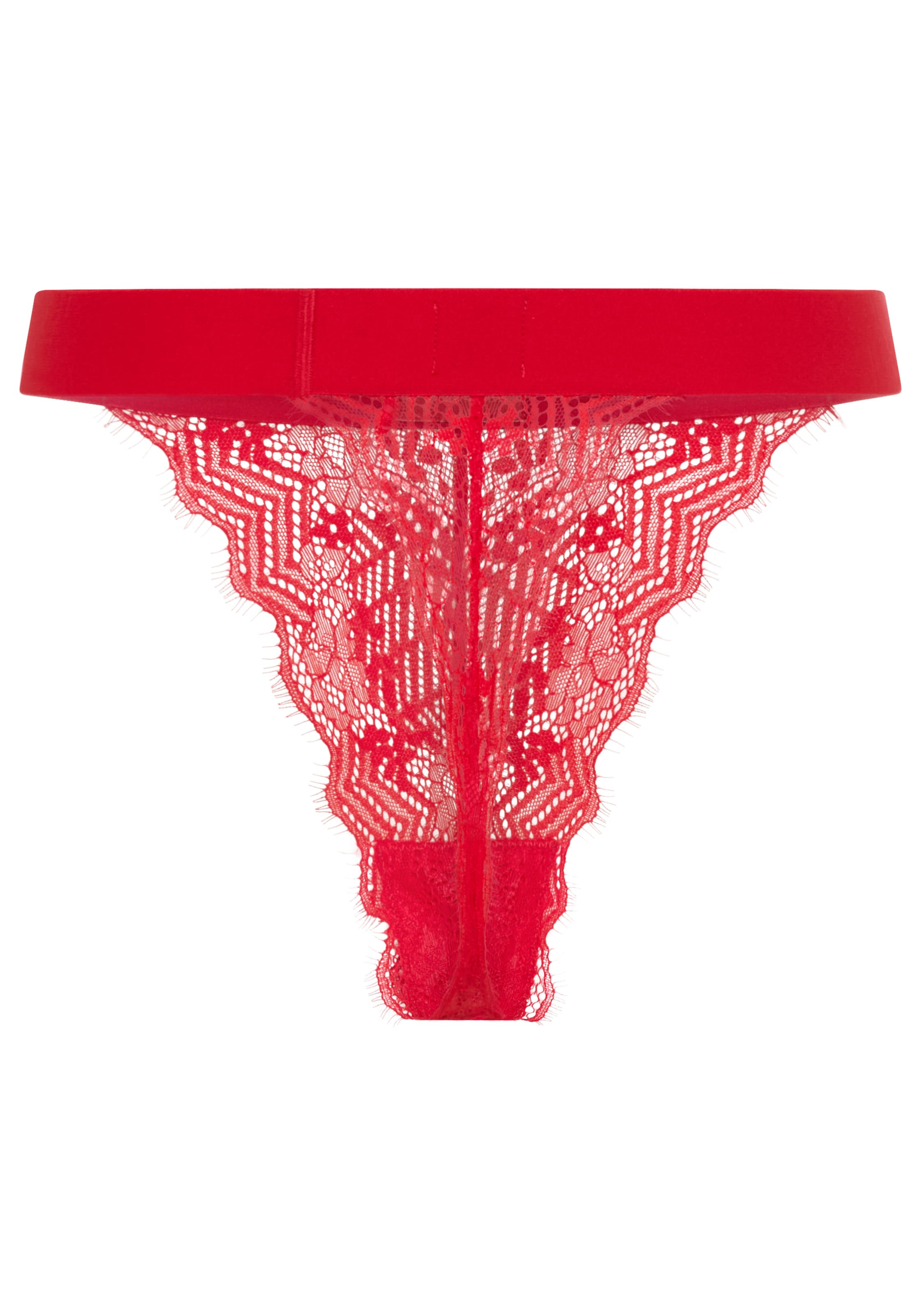 HUGO Underwear String »STRING RL LACE«, mit Logoschriftzug auf dem Bund