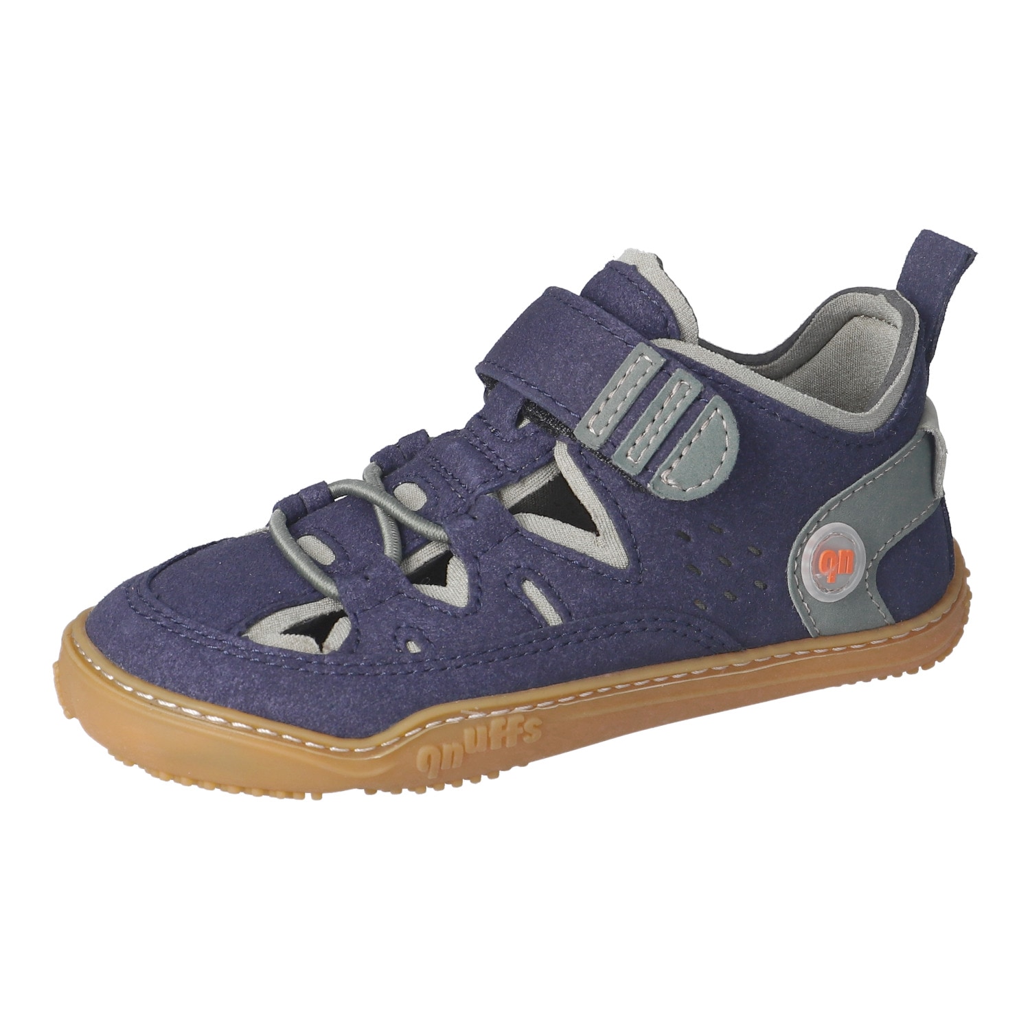 qnuffs Barfußschuh »Lerche«  Sneaker, Halbschuh, Sneaker mit Namenschild an der Ferse