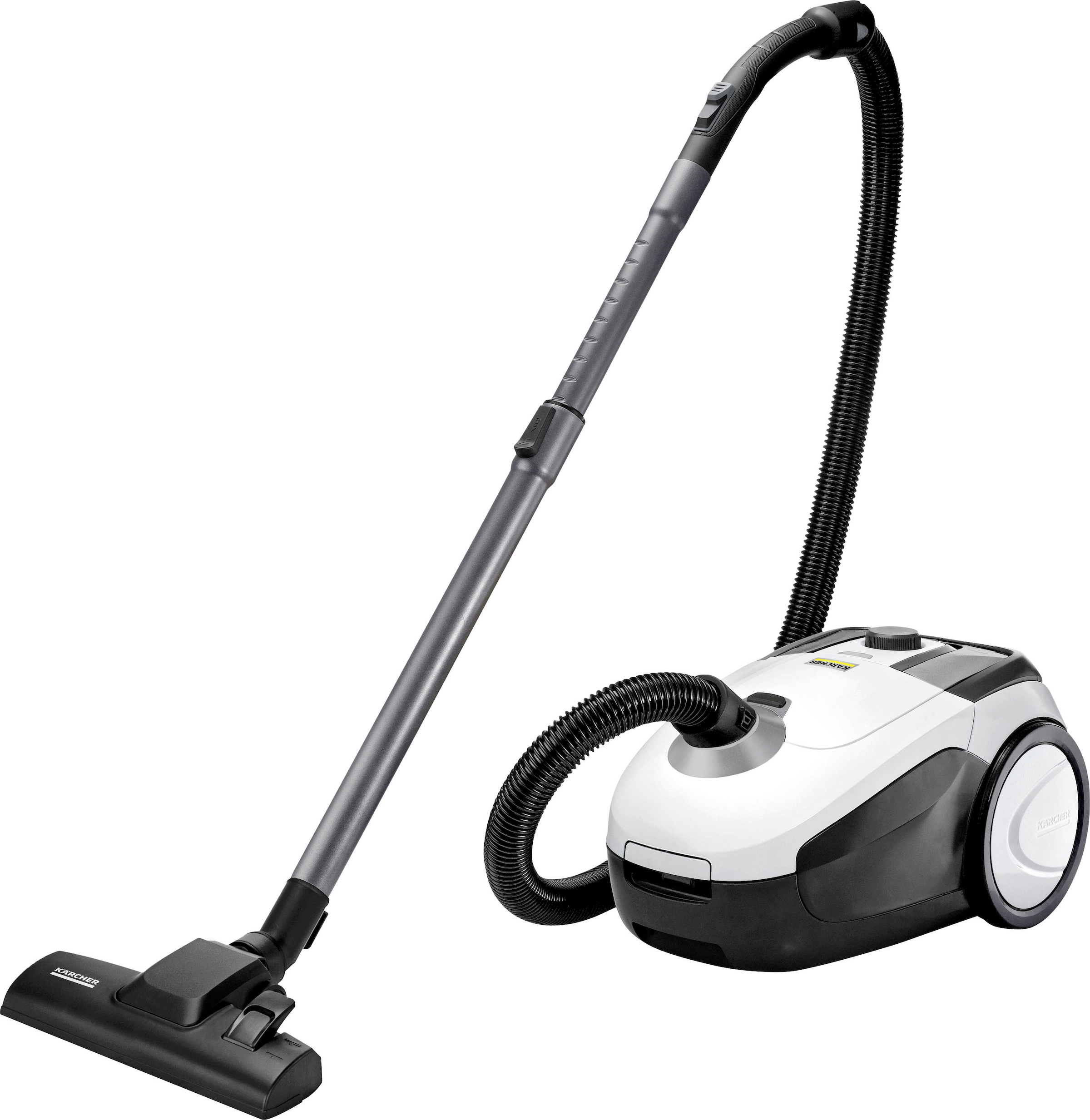 KÄRCHER Bodenstaubsauger »VC 2«, 700 W, mit Beutel, mit Beutel, Bodenstaubsauger mit Komfortausstattung, Hygienefilter