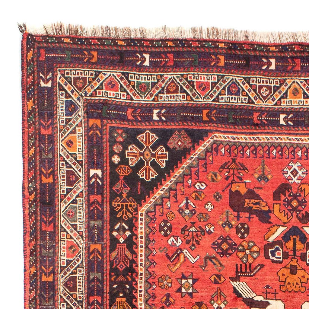 morgenland Wollteppich »Shiraz Medaillon Rosso 305 x 205 cm«, rechteckig