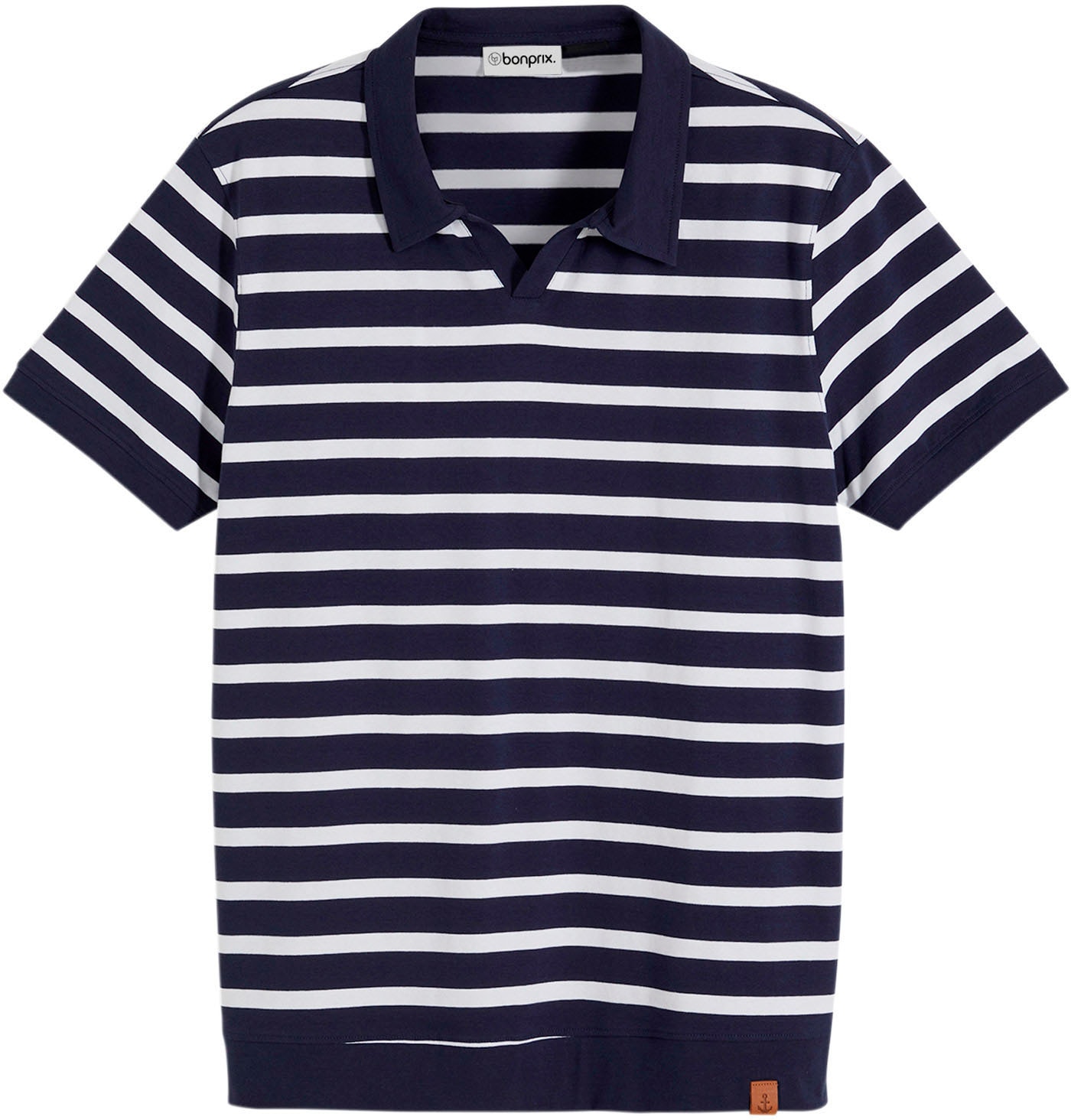 bonprix Poloshirt regular fit Passform, Kurzarm, mit Polokragen