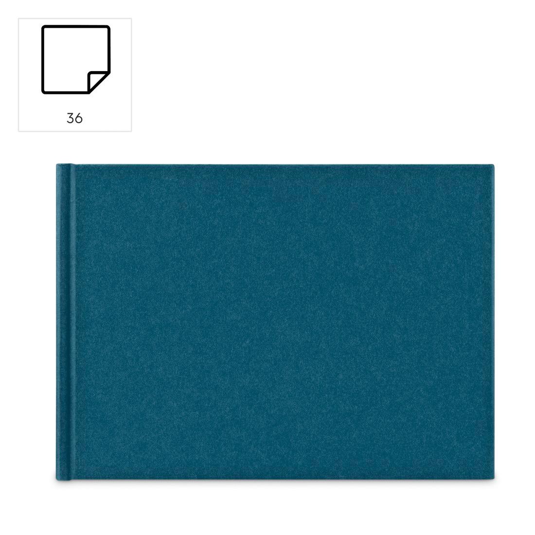 Hama Fotoalbum »Fotoalbum Buch Album, Bildformat 24x17 cm, 36 weiße Seiten, Bilderbuch«, Zum Selber Einkleben, Selbstgestalten, elegantes Design