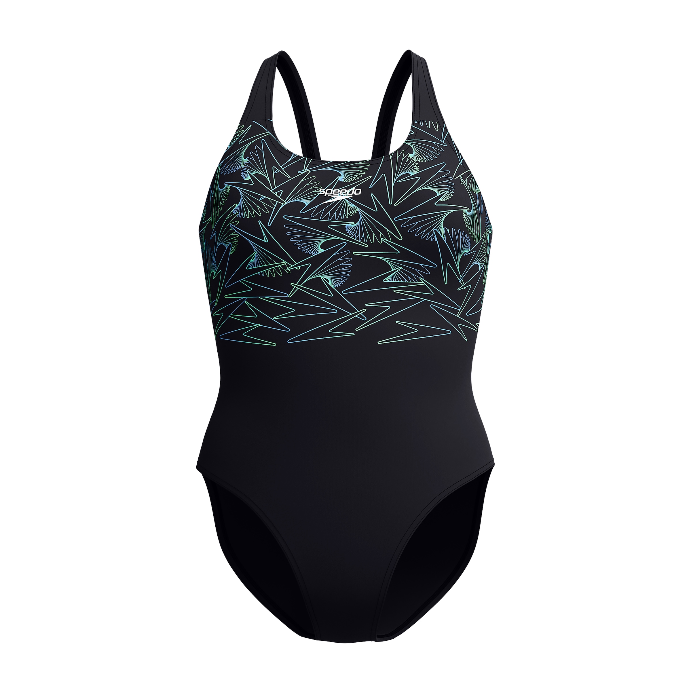 Speedo Badeanzug »Womens HyperBoom Placement Muscleback«, (1 St.), schnell trocknend