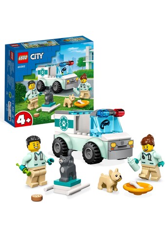 LEGO® Konstruktionsspielsteine »Tierrettungswagen (60382), LEGO® City«, (58 St.), Made... kaufen