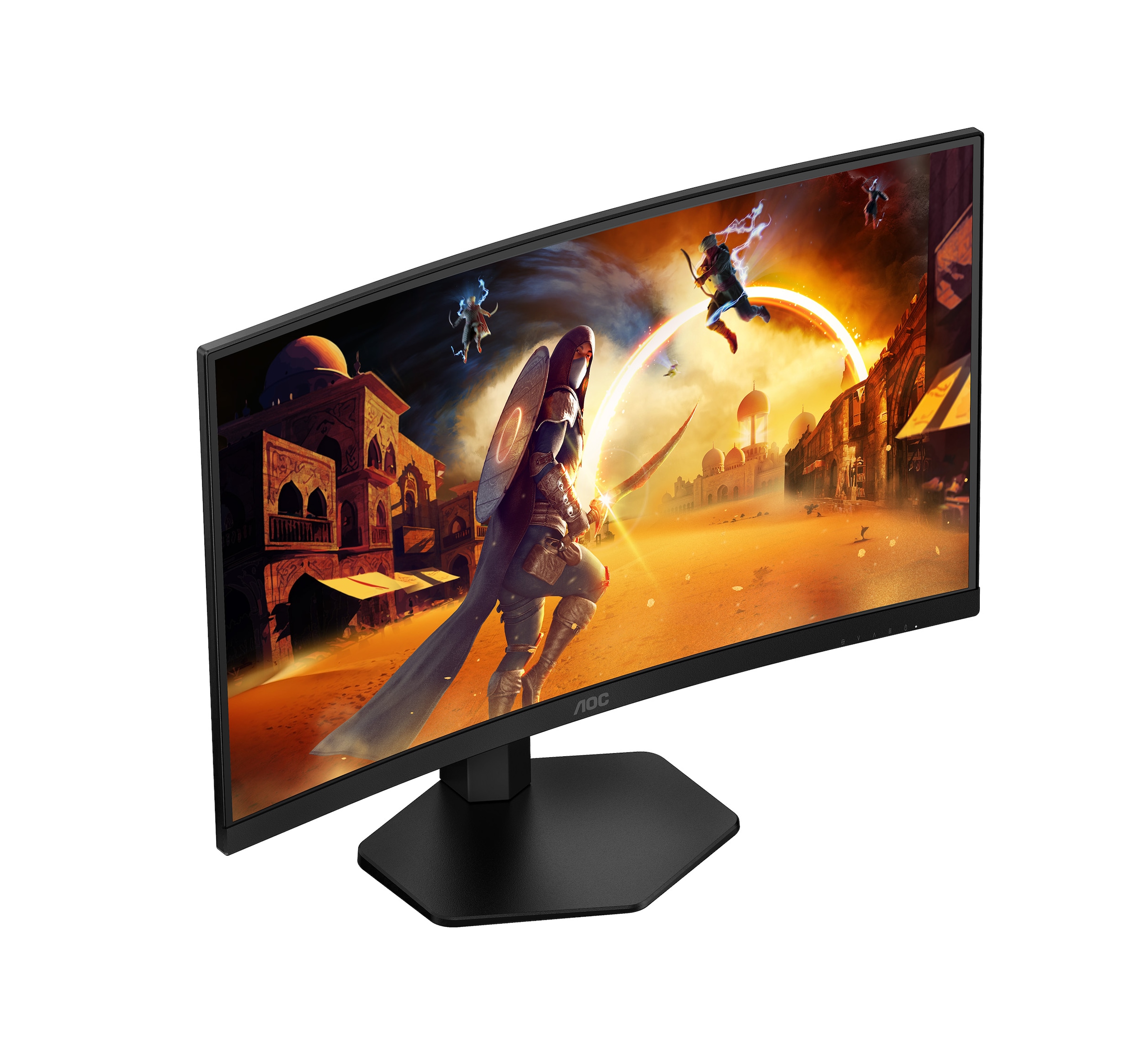 AOC Curved-Gaming-Monitor »CQ27G4X«, 68,5 cm/27 Zoll, 2560 x 1440 px, QHD, 0,5 ms Reaktionszeit, 180 Hz