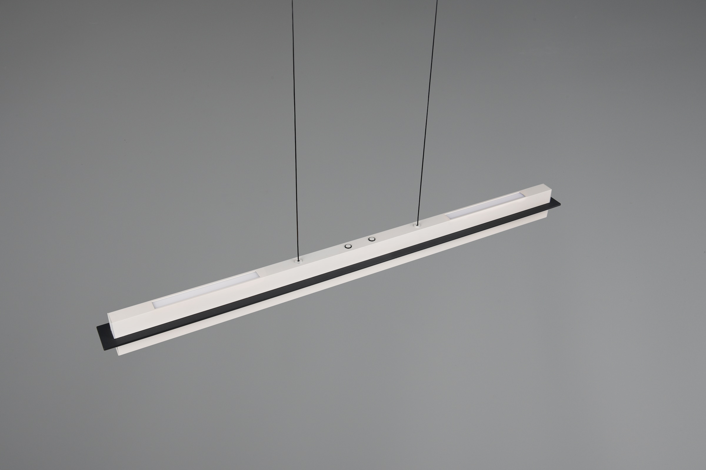 TRIO Leuchten LED Pendelleuchte »EMERSON, LED Hängeleuchte höhenverstellbar, 4-Stufen Touch Dimmer« LED-Board 1 Stk. Farbwechsler | warmweiß - kaltweiß Lichtfarbe einstellbar 2700-5000K warm- bis kaltweiß, Höhe max 150 cm