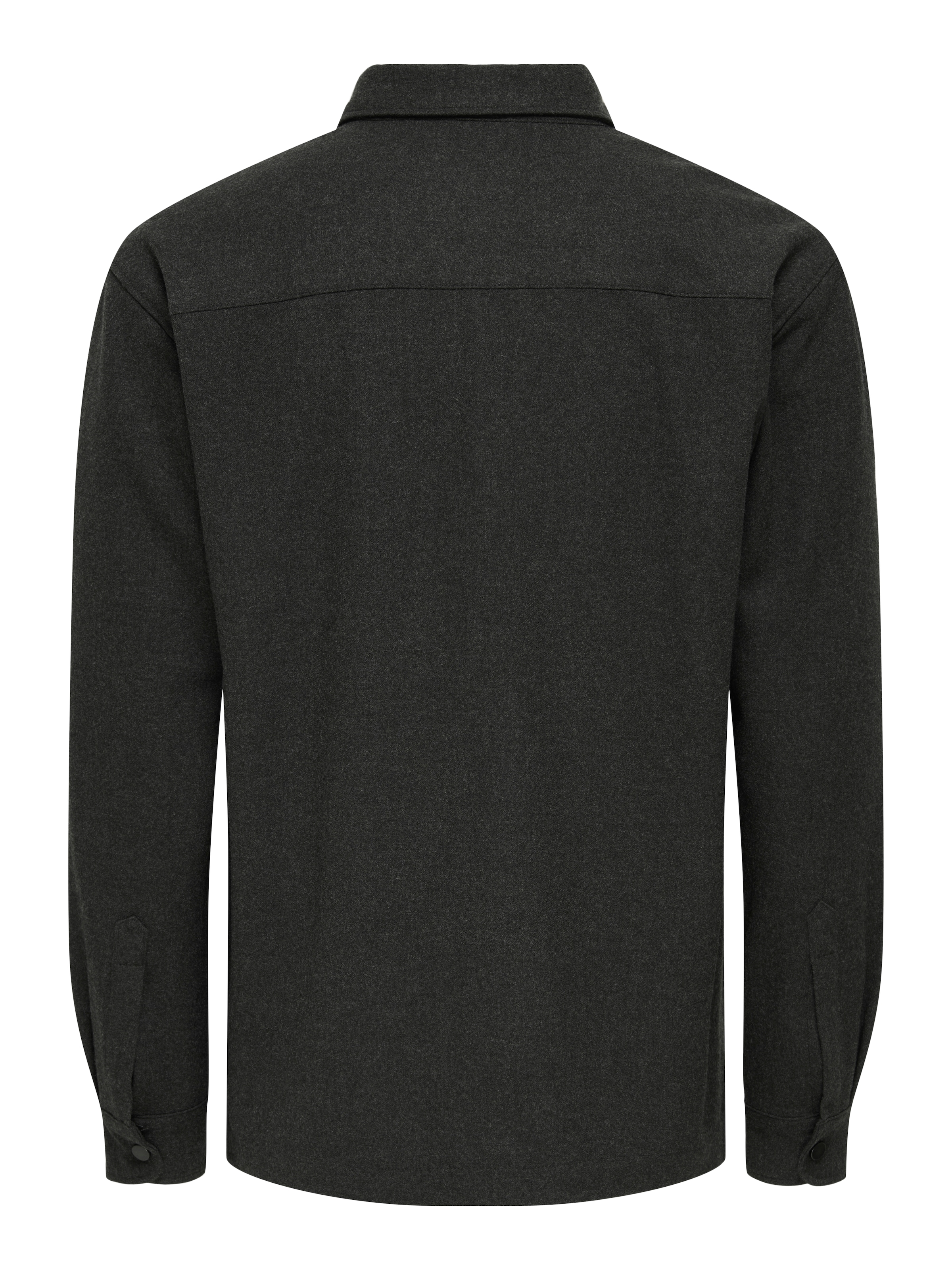 ONLY & SONS Langarmhemd »ONSMARK BRUSHED 0353 OVERSHIRT« Materialmix, regular fit