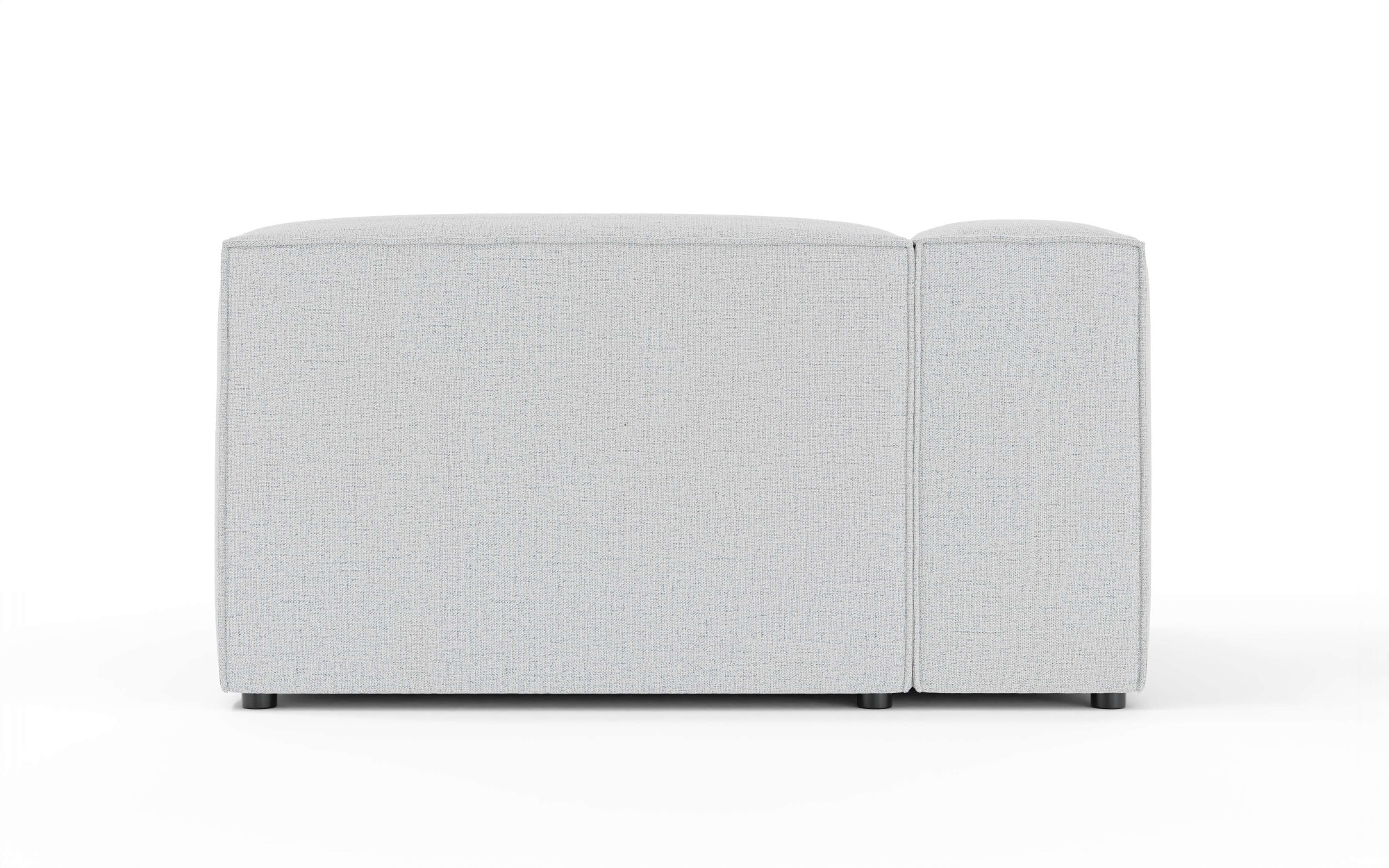 INOSIGN Ottomane »XL HAILY links/rechts bestellbar, extra tief, Maße B/T/H: 130/160/72cm« als Modul oder separat verwendbar, für individuelle Zusammenstellung