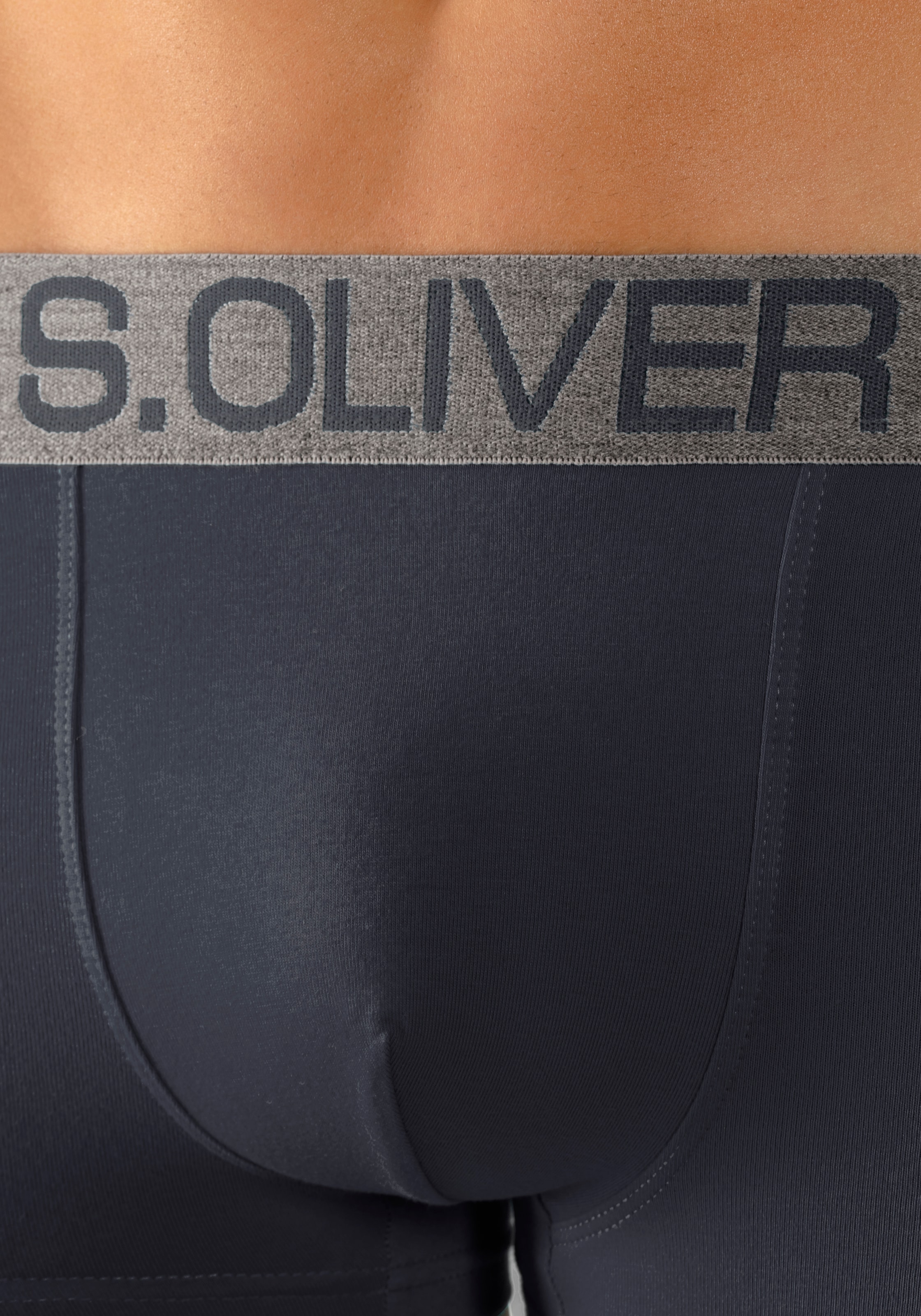 s.Oliver Boxer »Boxershorts für Herren«, (Packung, 4 St.), in Hipster-Form aus Baumwoll-Mix