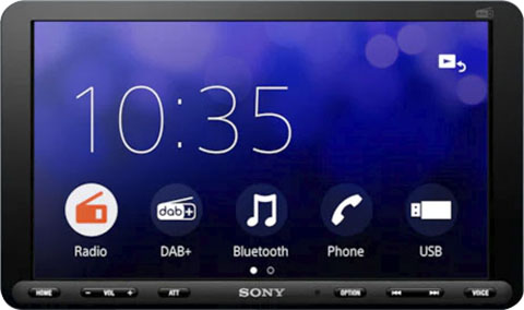 Sony Autoradio »XAV-AX8150ANT«, (A2DP Bluetooth-AVRCP Bluetooth-Bluetooth  AM-Tuner-FM-Tuner-Digitalradio (DAB+) 220 W) kaufen bei OTTO