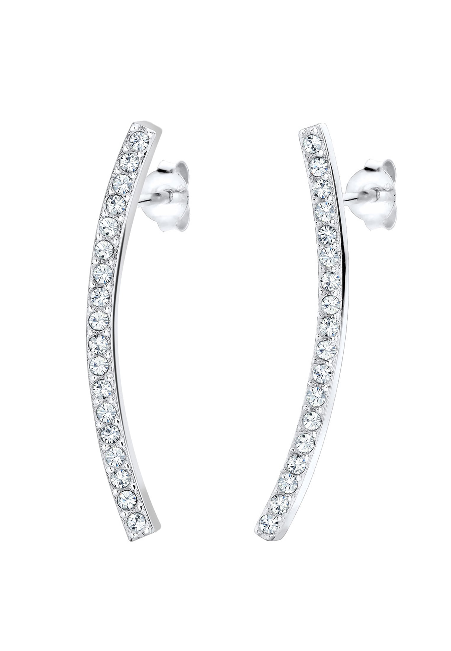 Elli Paar Ohrstecker »Ohrringe Tropfen Geo Trend Kristalle 925 Sterling Silber«
