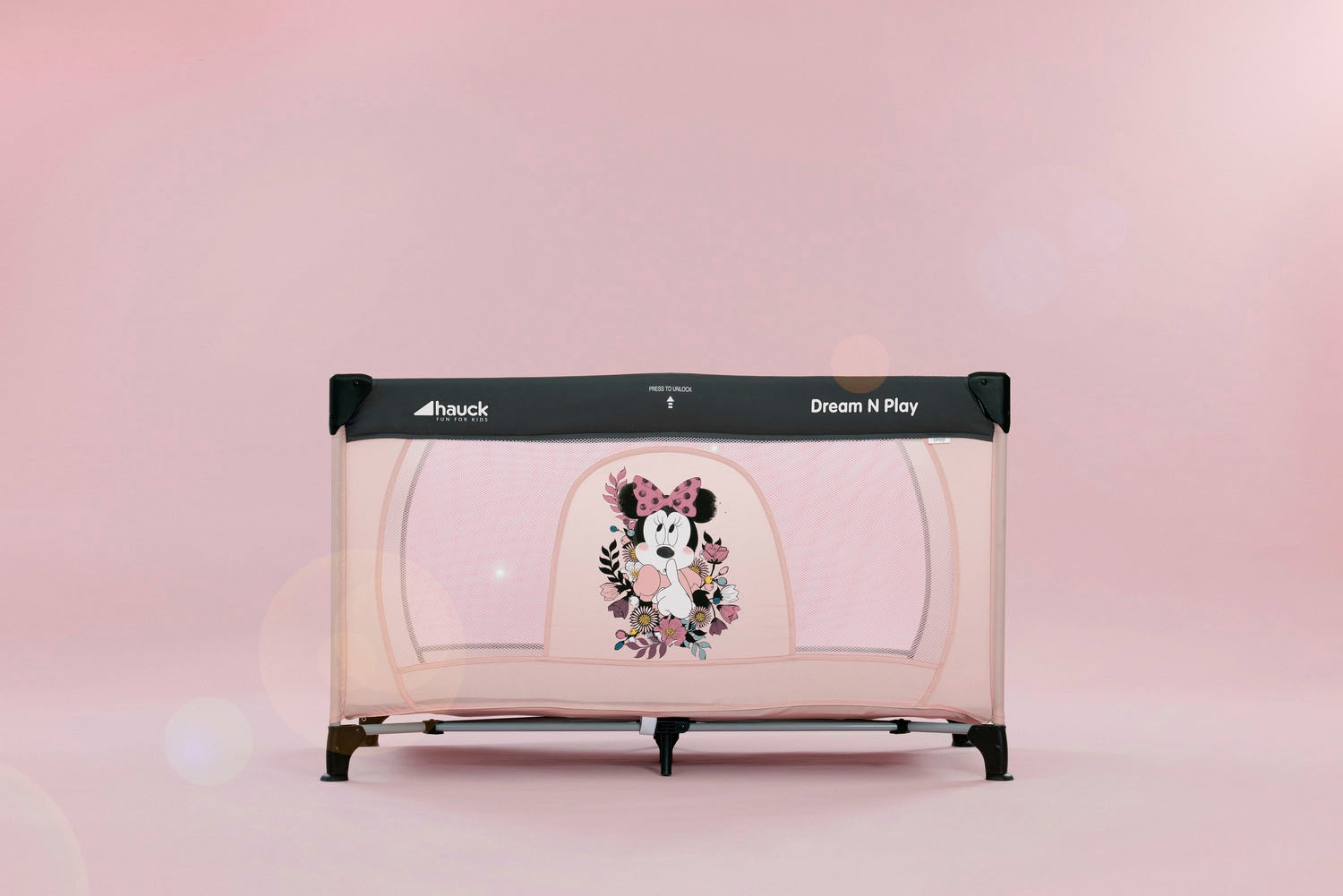 Hauck Baby-Reisebett »Dream N Play - Minnie Sweetheart«, inkl. Transporttasche