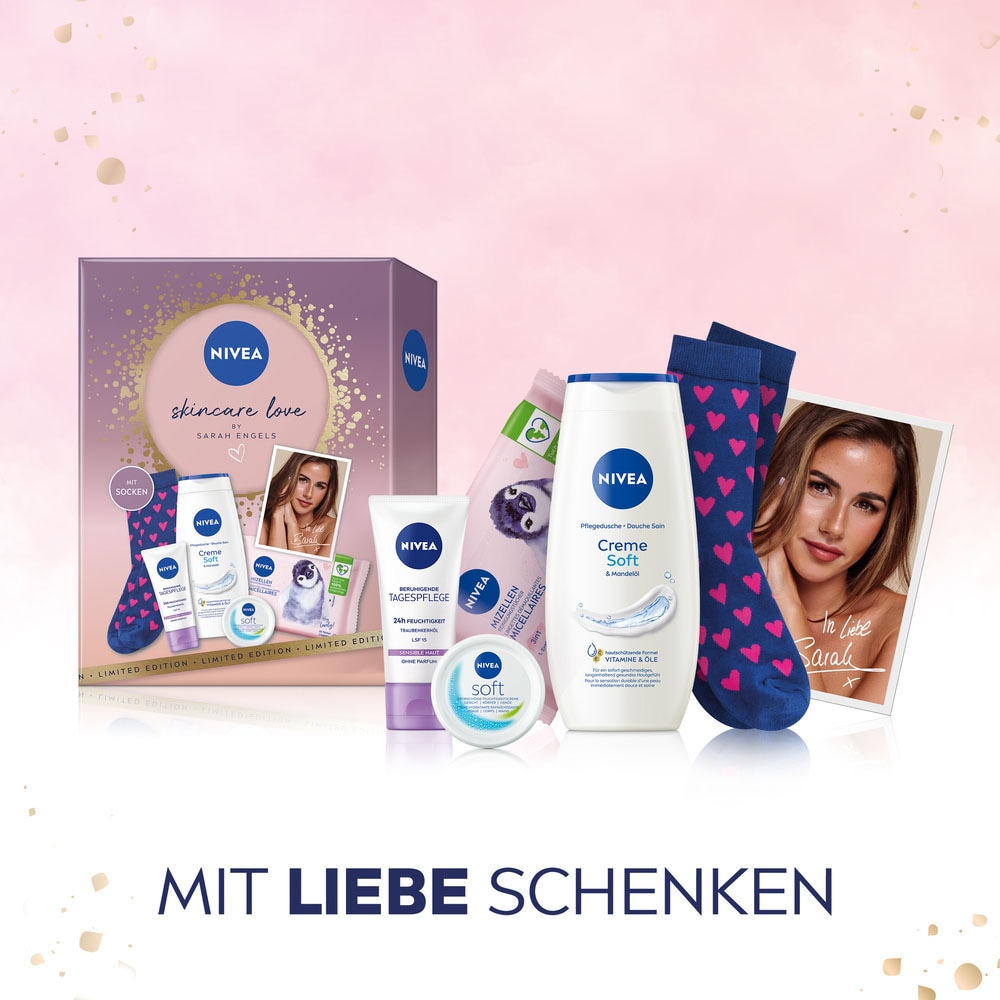 Nivea Pflege-Geschenkset »Skincare Love«, (6 tlg.)