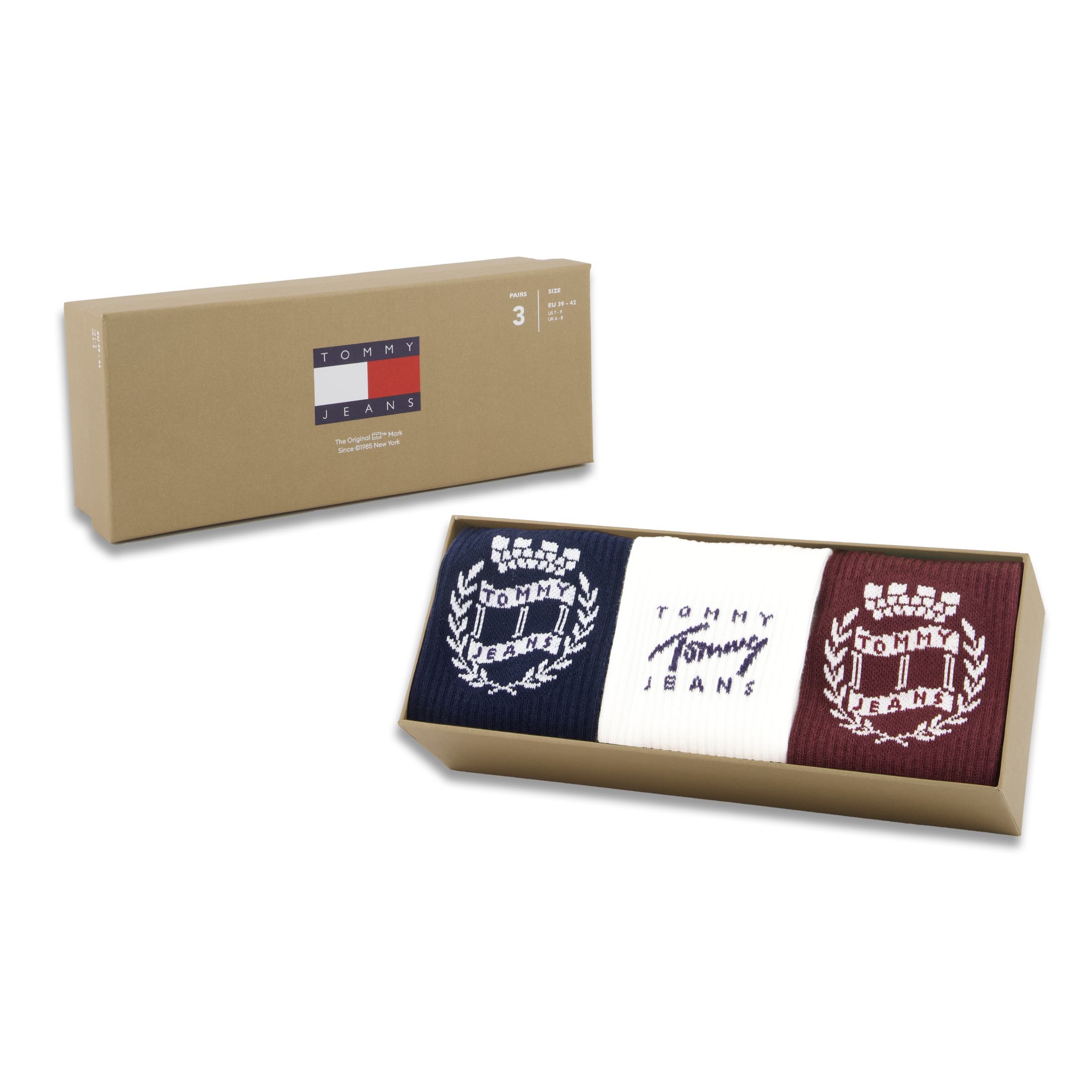 Tommy Hilfiger Socken 3 Paar,  mit Geschenkbox
