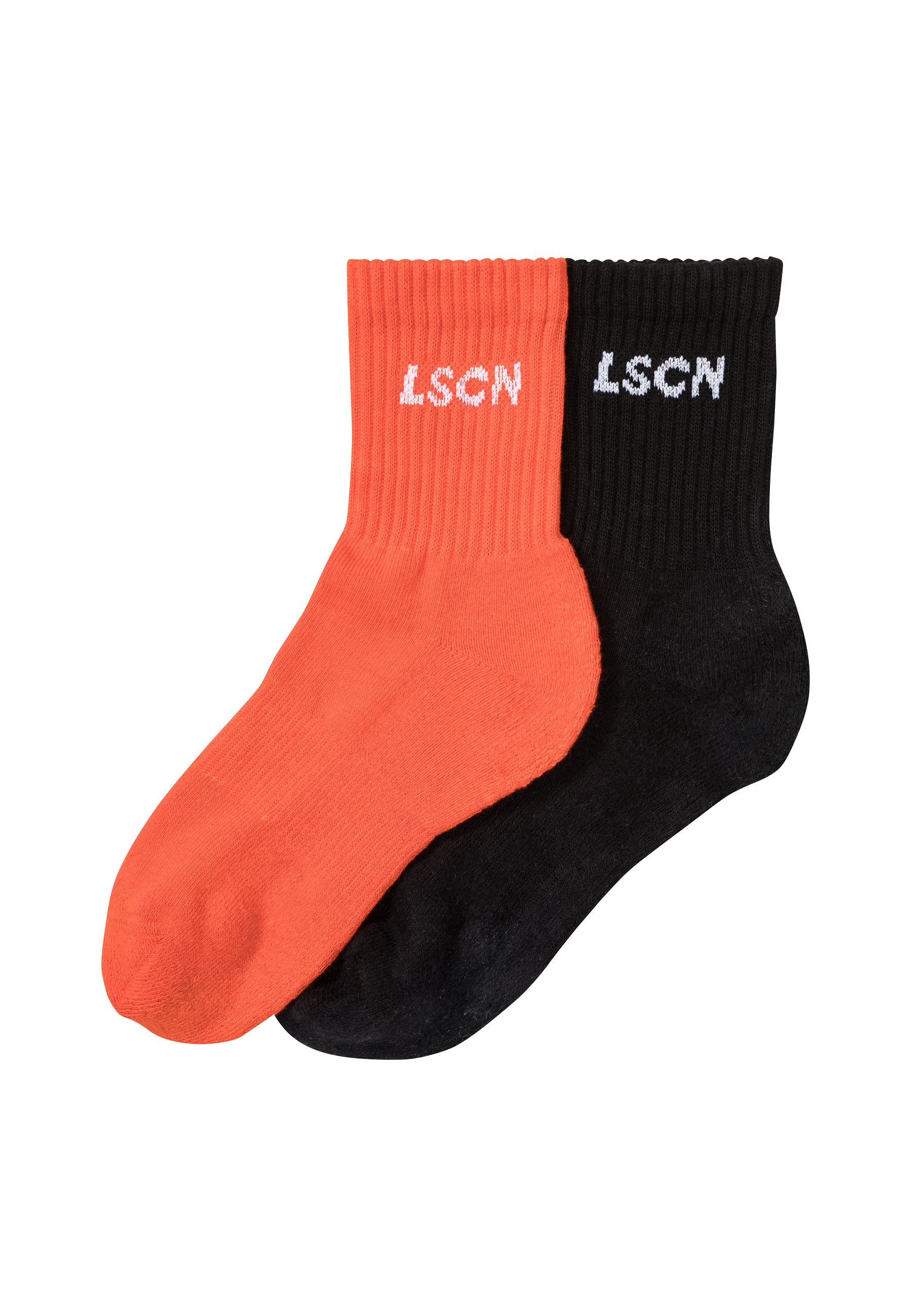 LSCN by LASCANA Tennissocken, (Packung, 2 Paar), mit Halbfußfrottee