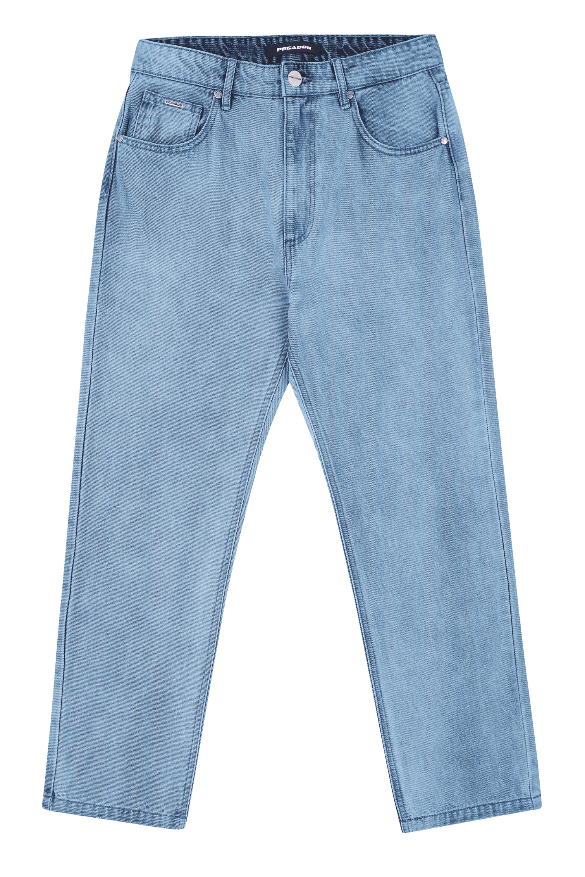 PEGADOR Loose-fit-Jeans »Baltra Baggy Jeans« Baumwolle, loose fit