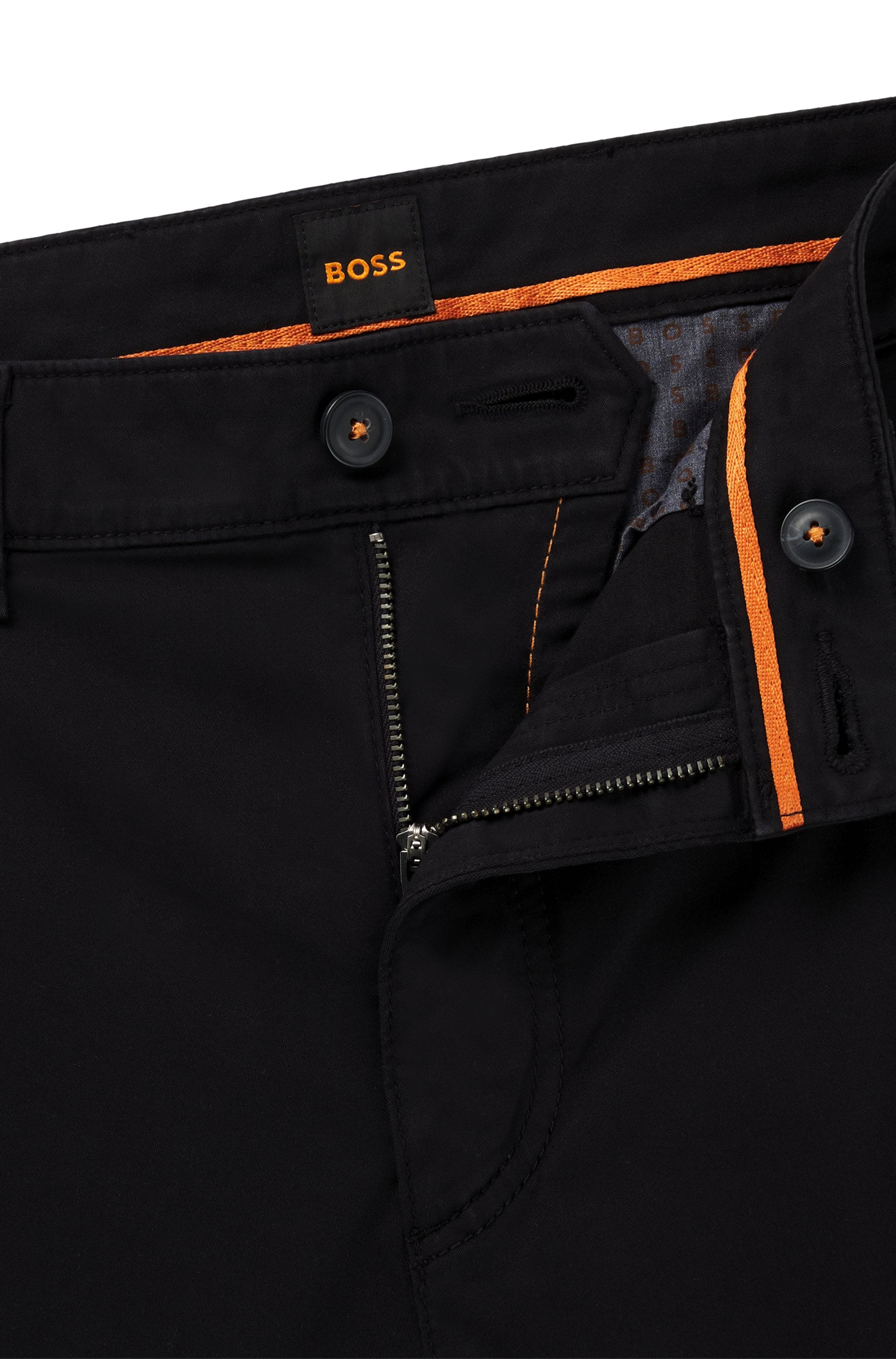 BOSS ORANGE Chinohose »Regular«  in gerader From