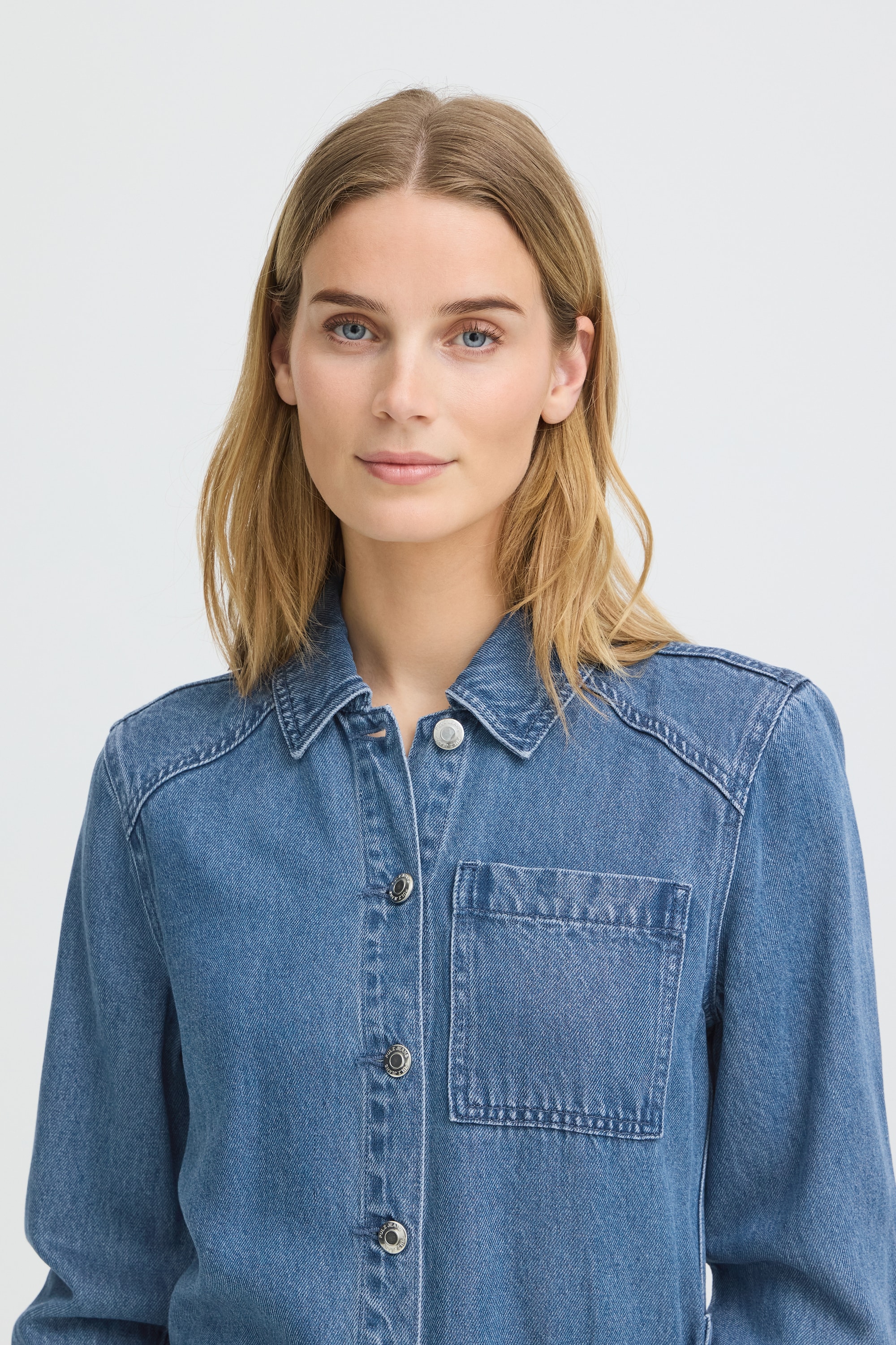 Pulz Jeans Jeanskleid »Damen Denimkleid PZDORI«