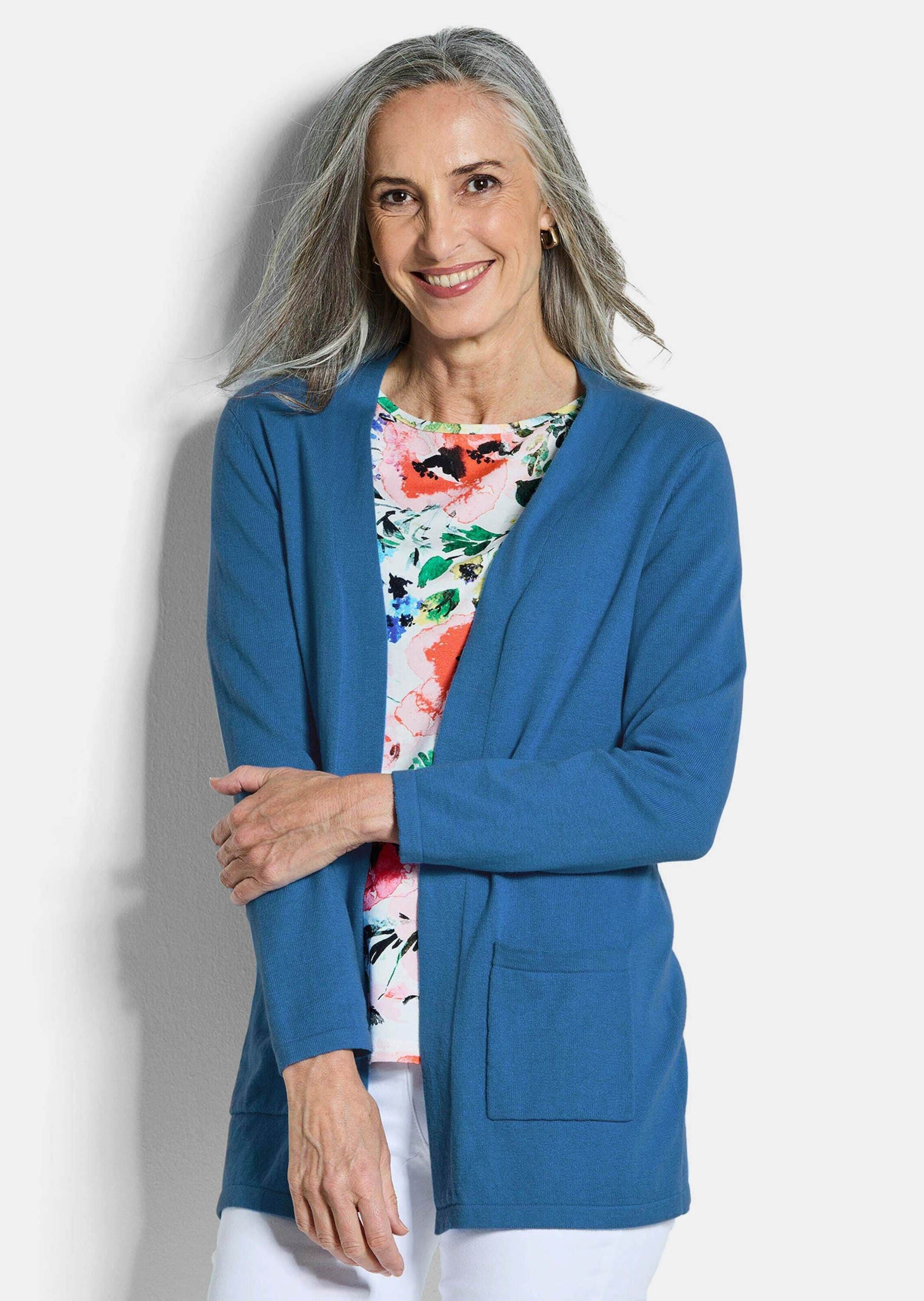 GOLDNER Strickjacke »Elegante Strickjacke mit Kaschmir« mit Kaschmieranteil