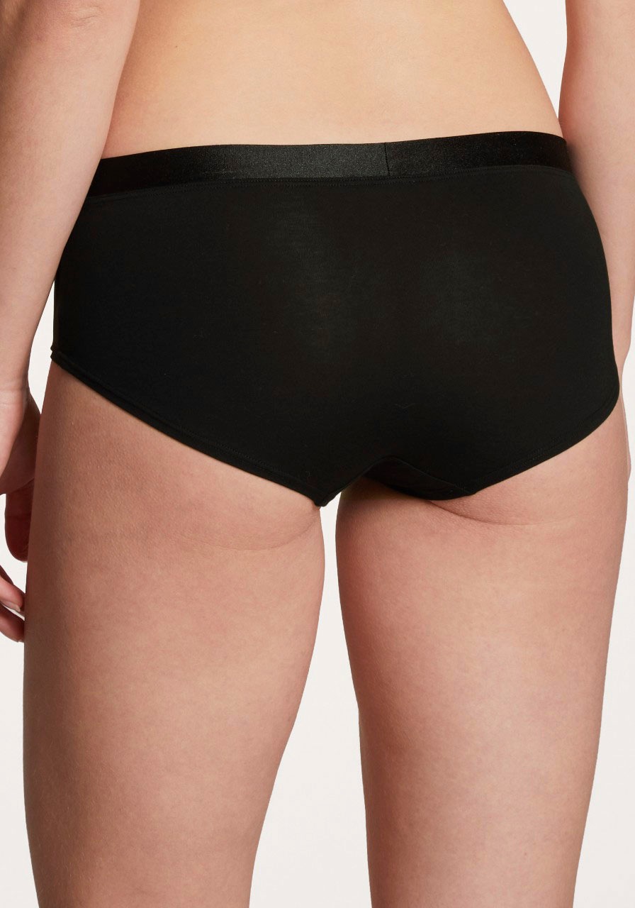 CALIDA Panty »Cate«, mit Satinblenden an den Beinausschnitten