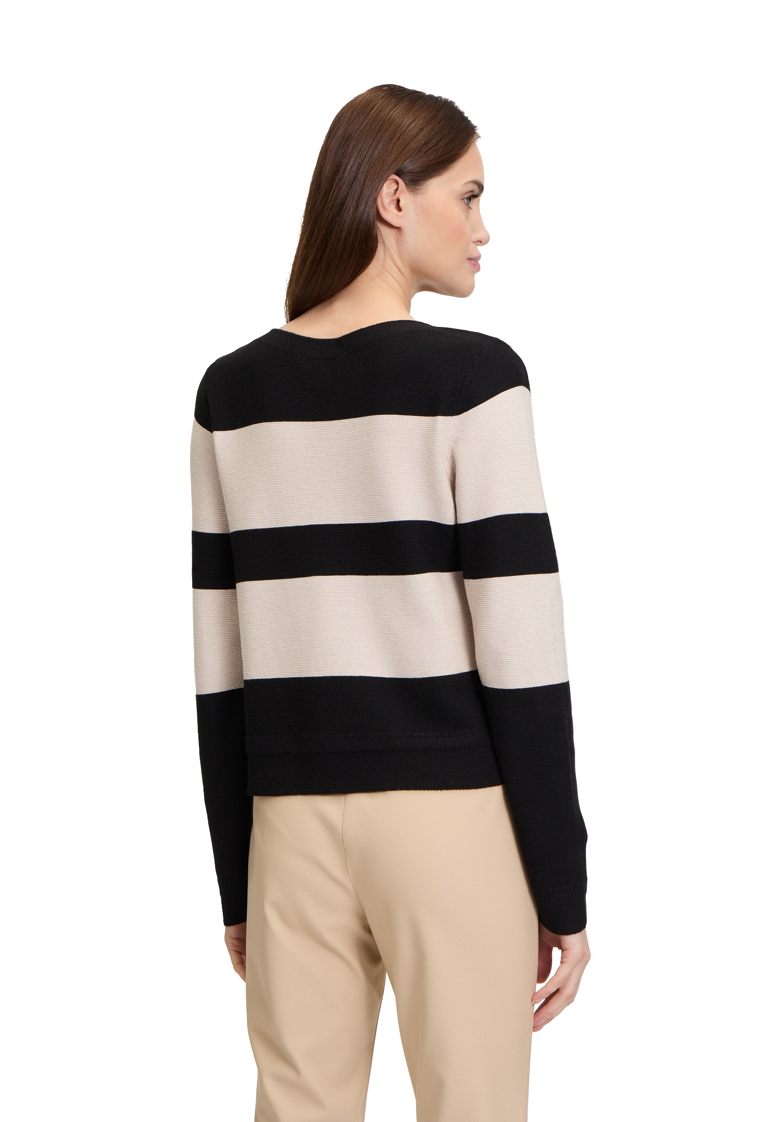 Betty Barclay Rundhalspullover »Feinstrickpullover mit Streifen«
