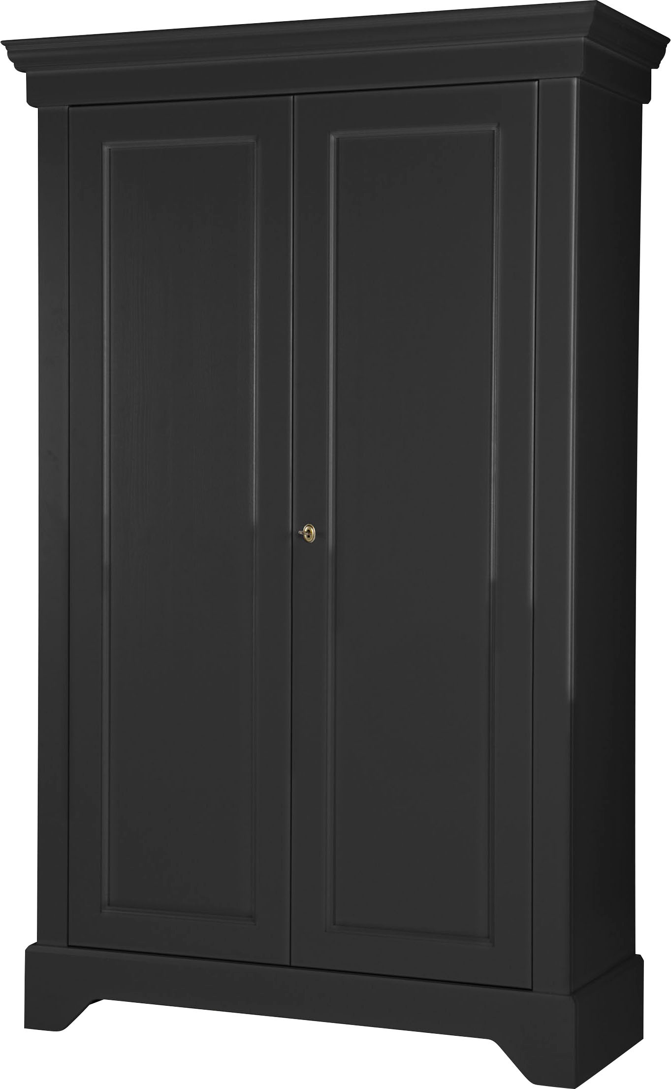 WOOOD Garderobenschrank »Isabel« mit 4 Fachböden, H 191 cm x B 118 cm