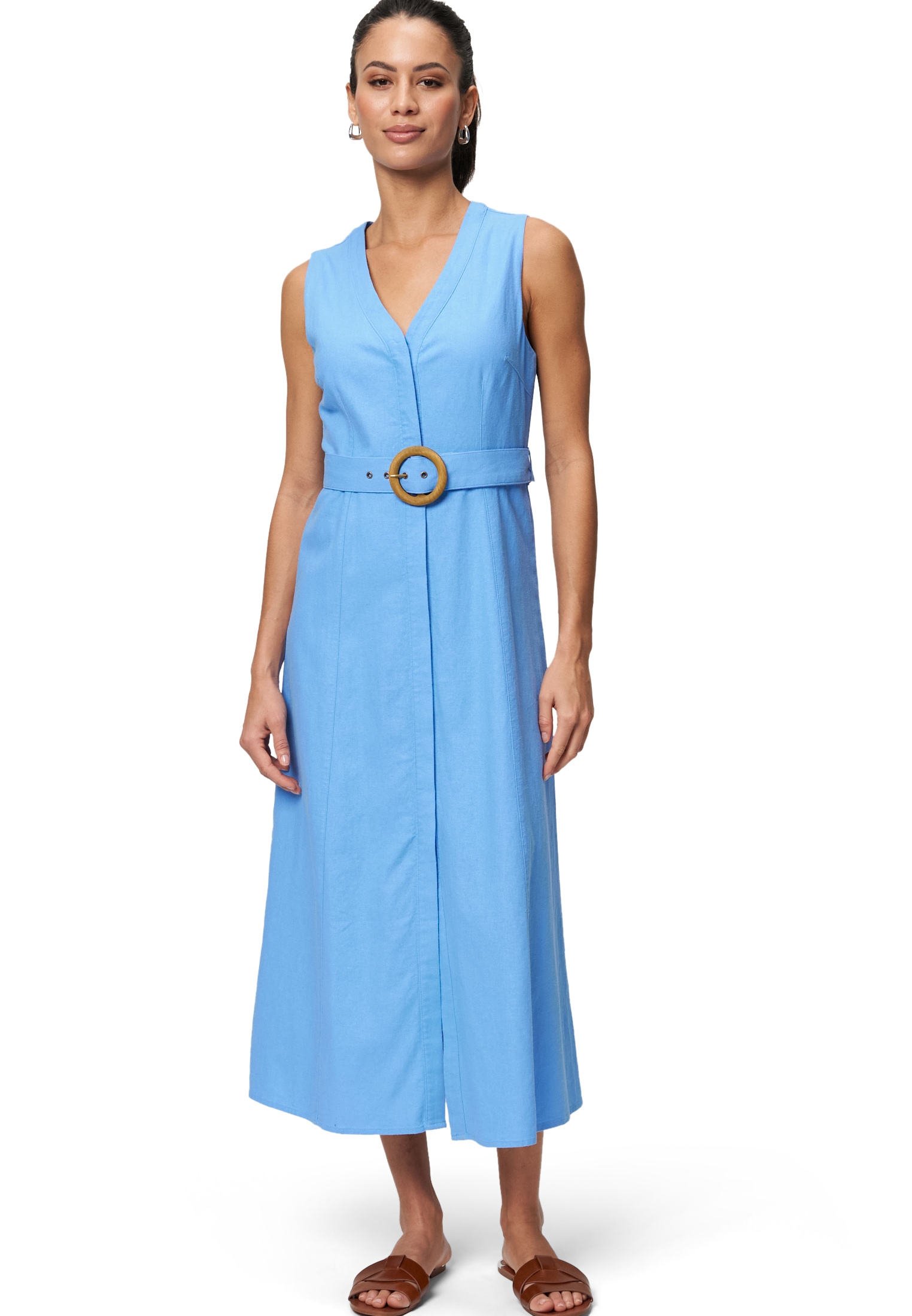 Zero Midikleid »Midikleid mit Gürtel«
