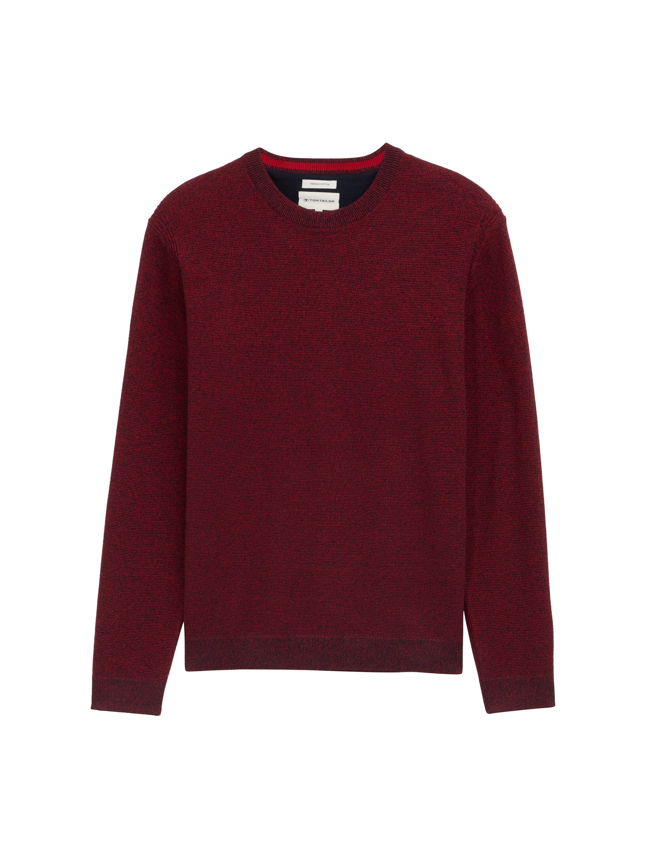 TOM TAILOR Strickpullover, mit Bündchen